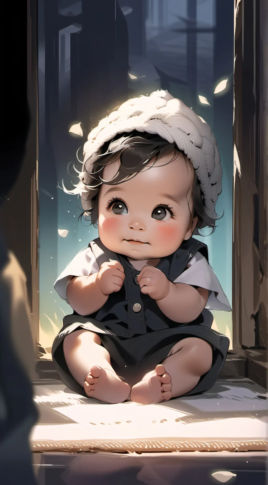 ai character: Baby  background