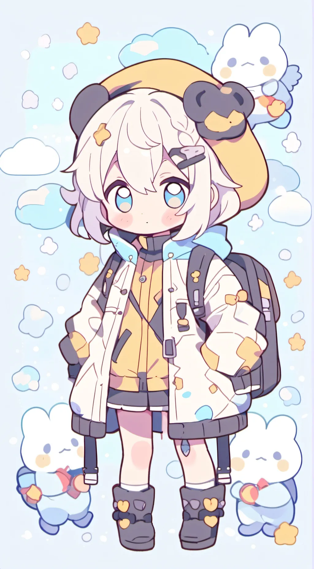 ai character: The mean girl background