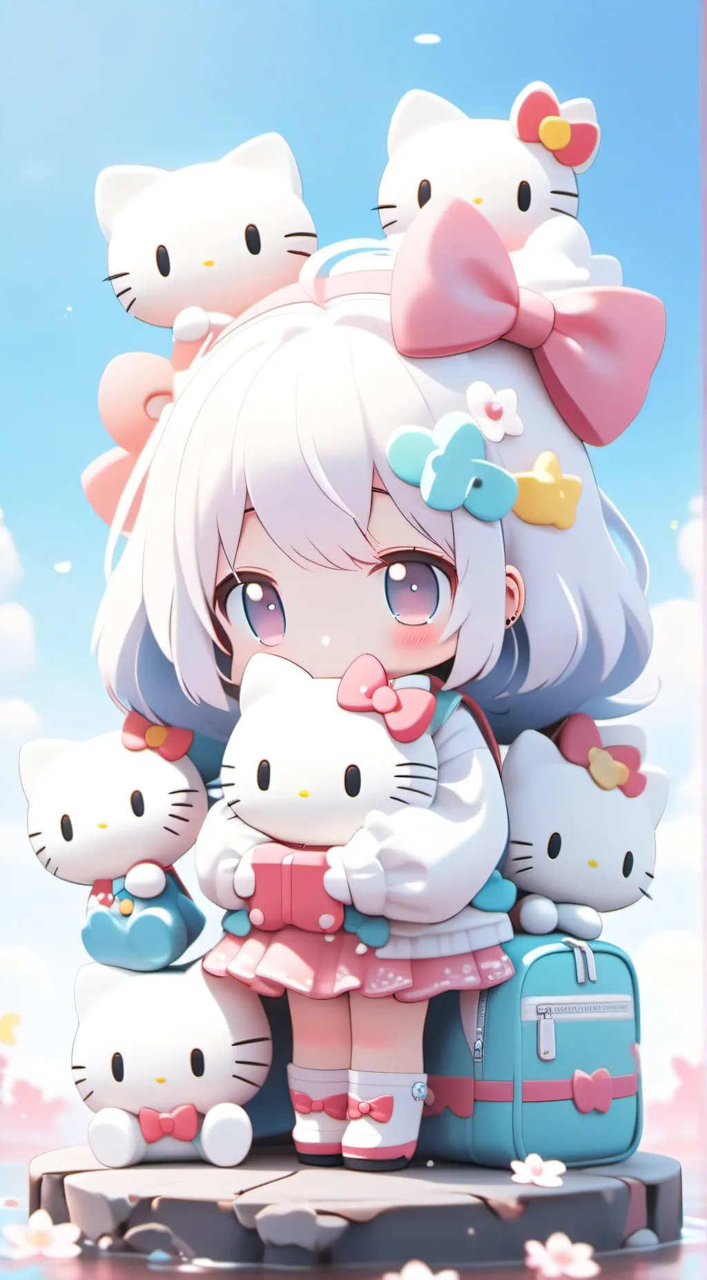 ai character: Hailey background