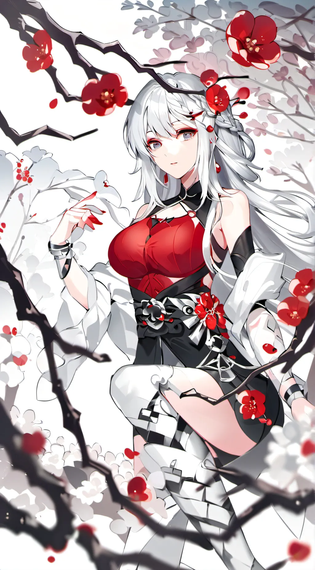 ai character: girlfriend background