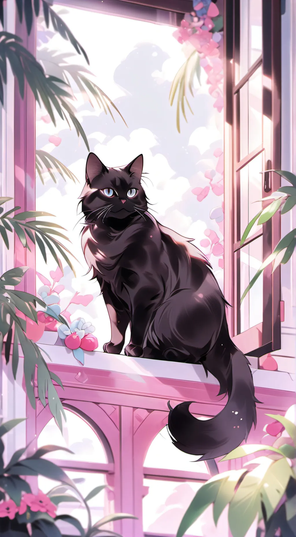 ai character: King Arius (Cat) background