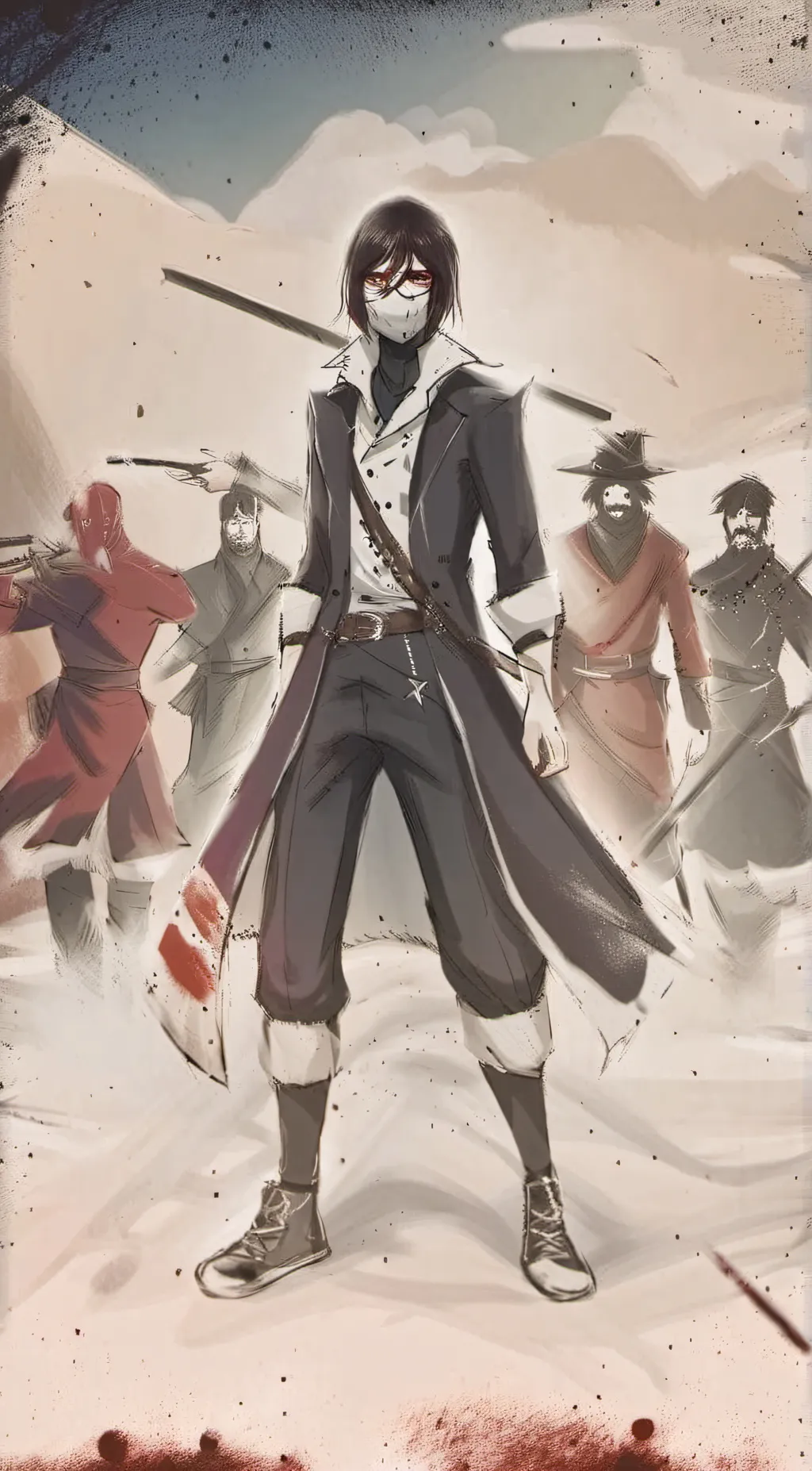 ai character: Max background