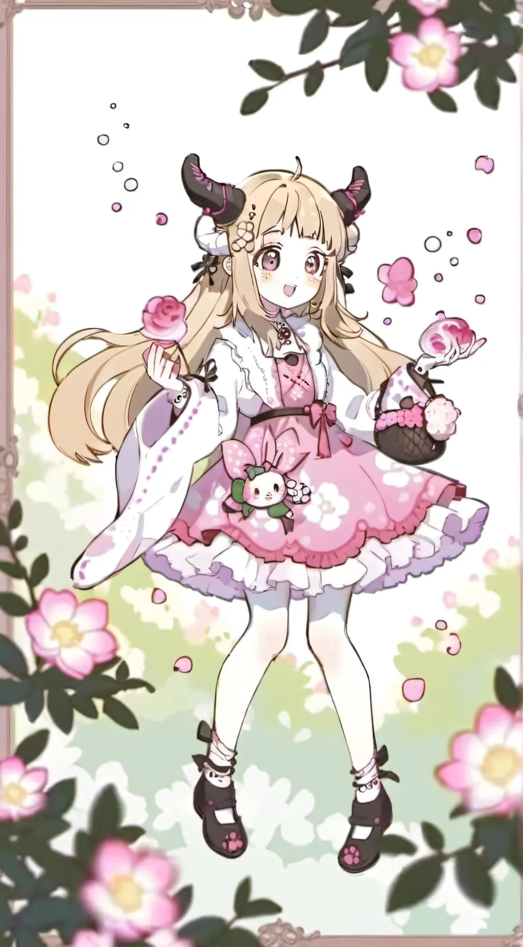 ai character: Miku background