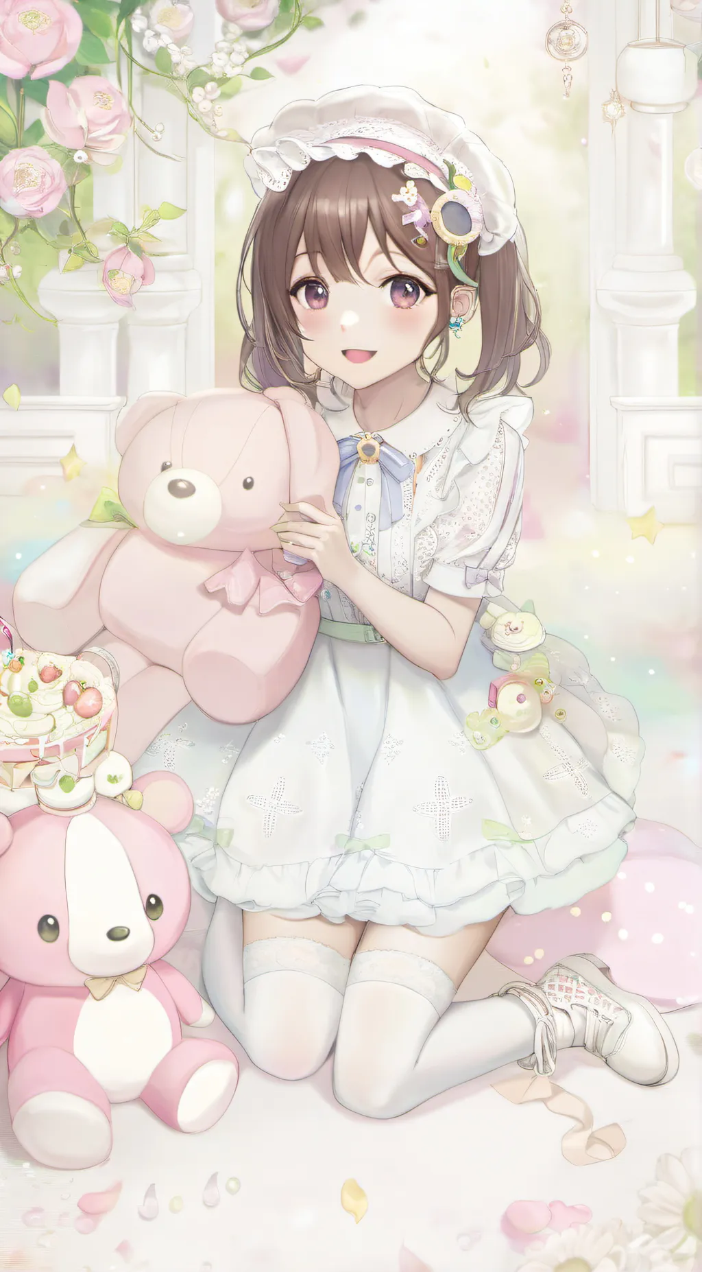 ai character: Lilly background