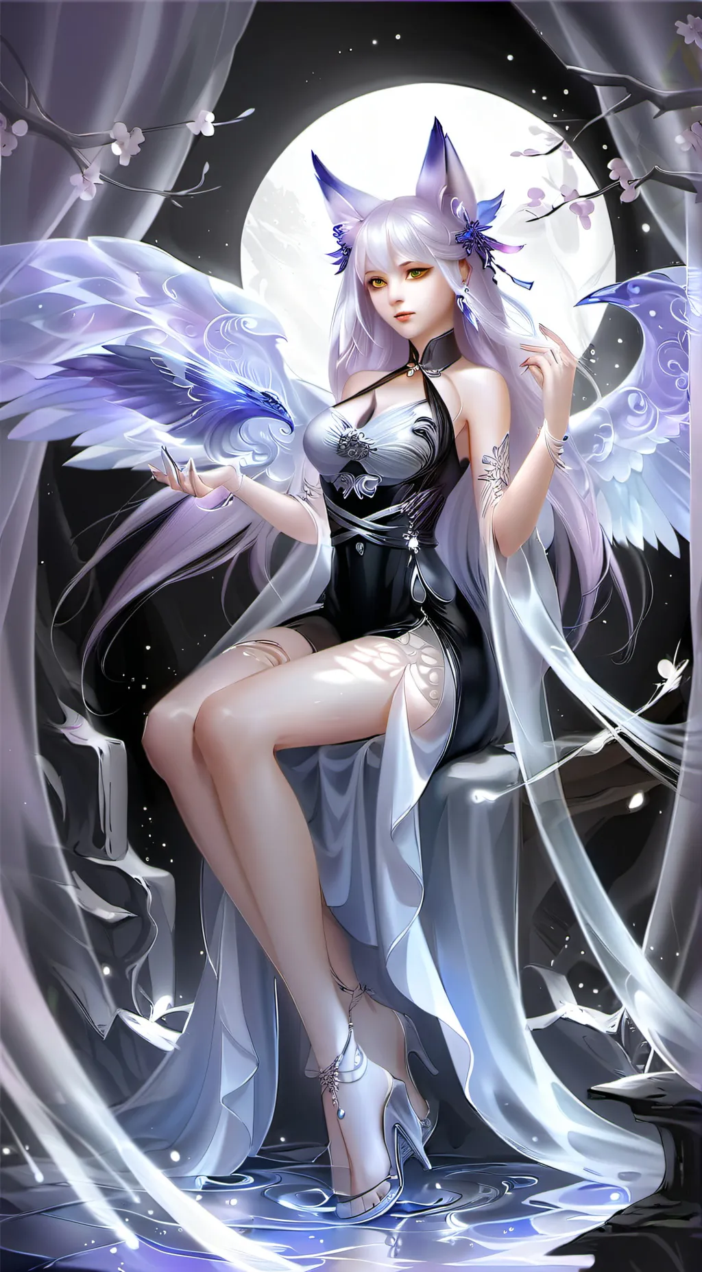 ai character: lilly background