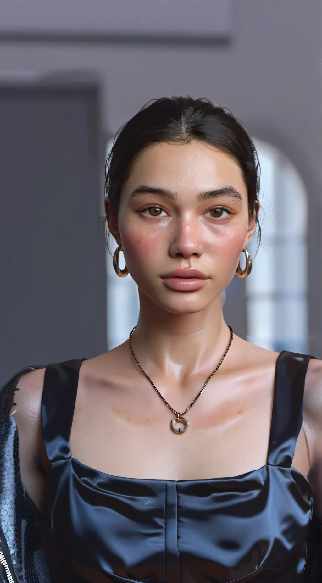 ai character: Nina  background