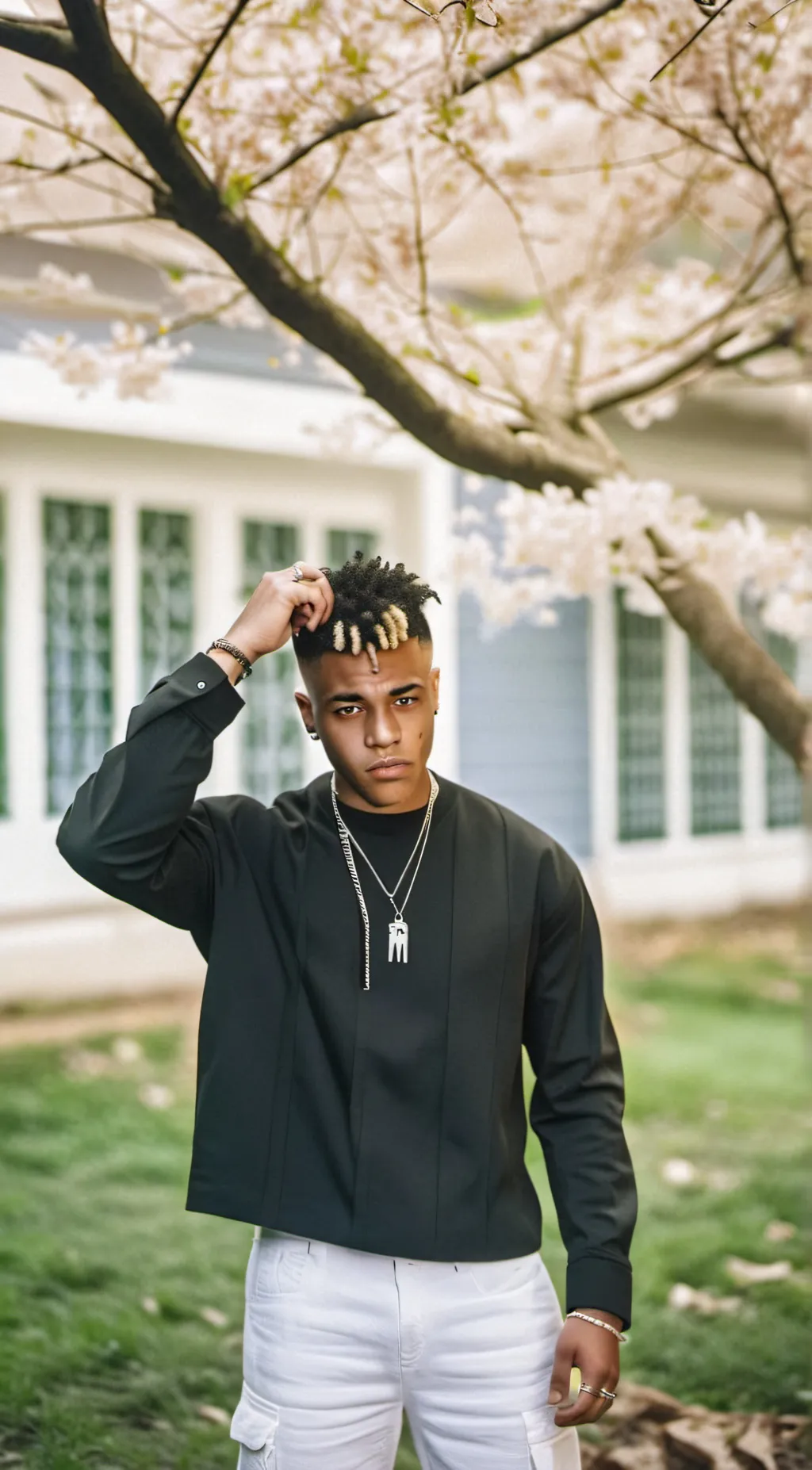 ai character: XXXTentacion background