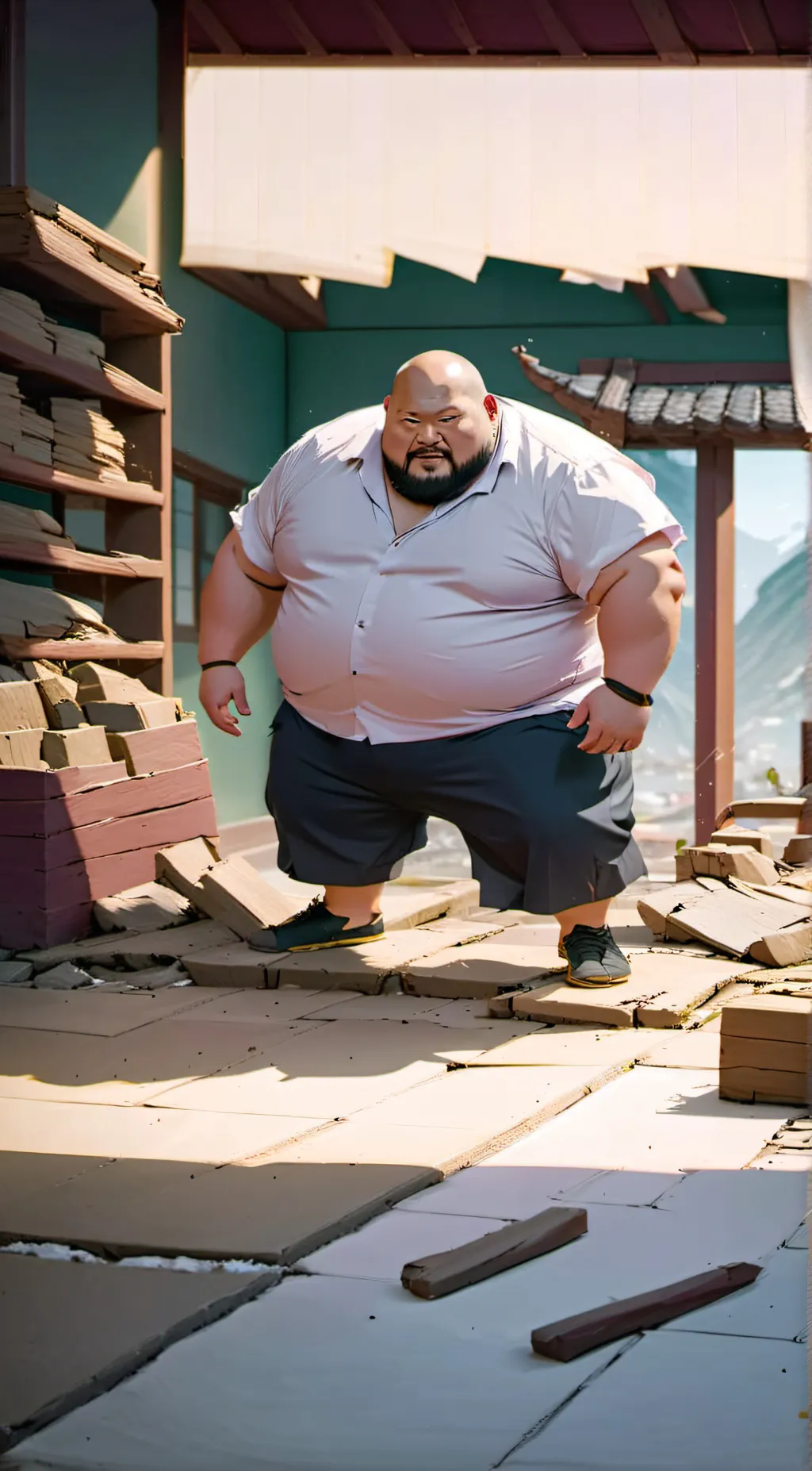 ai character: you💀 background