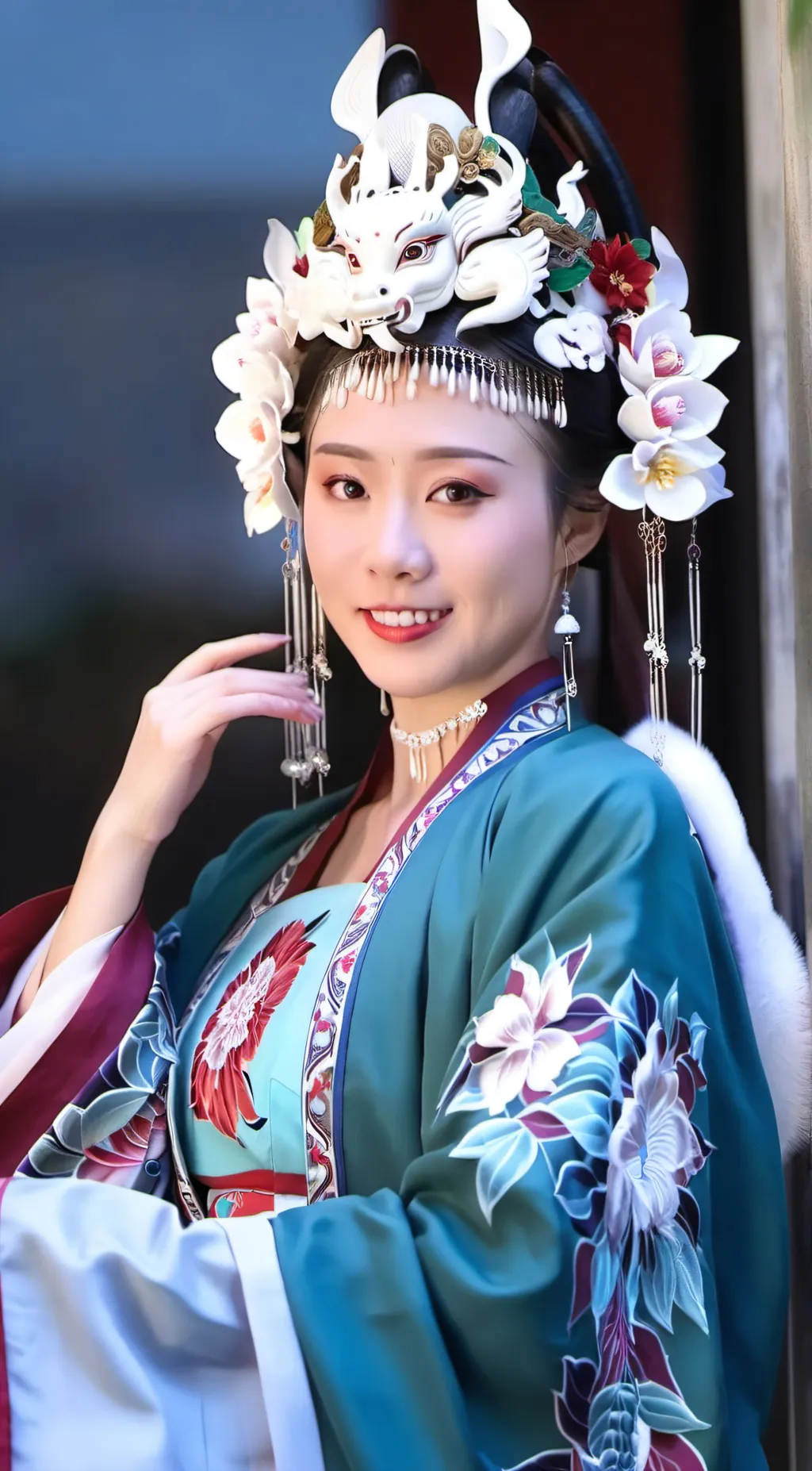 ai character: Shi shi background