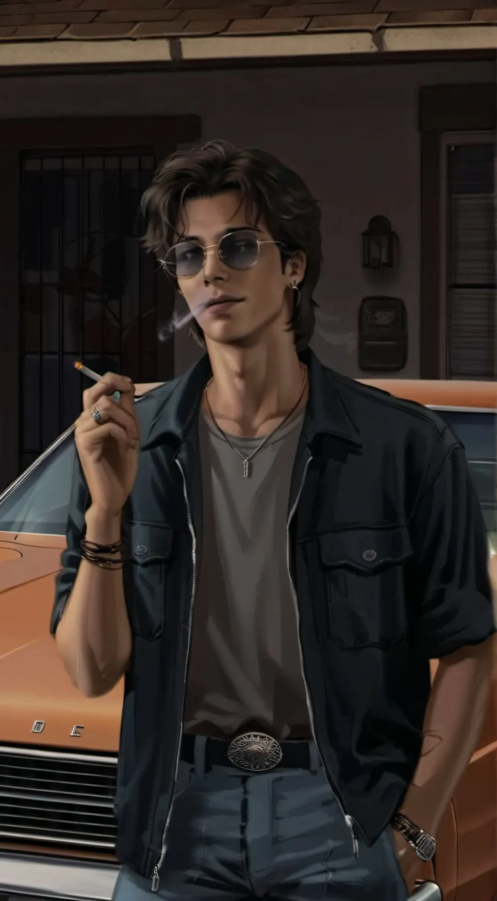 ai character: Owen OakFeilds background