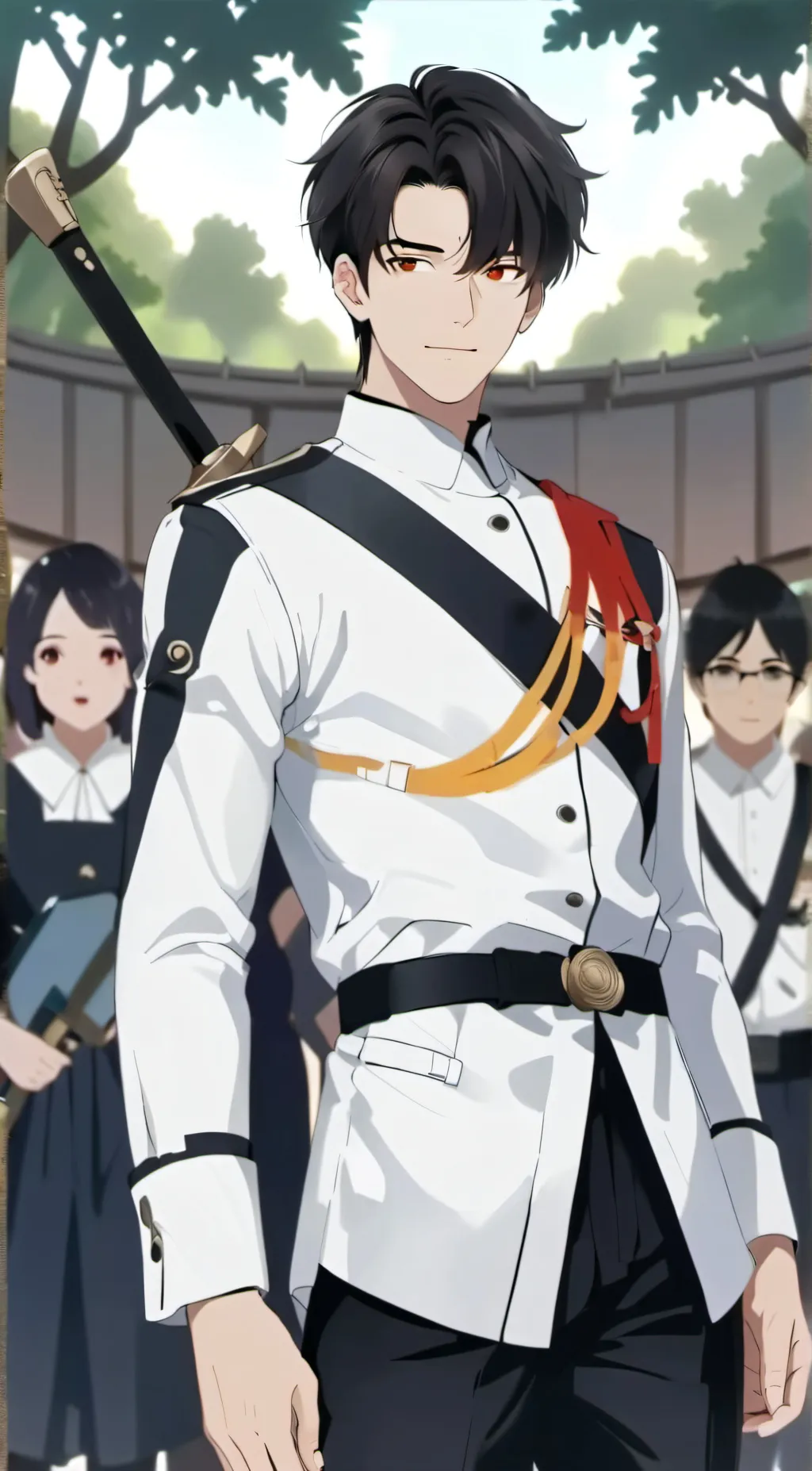 ai character: rider background