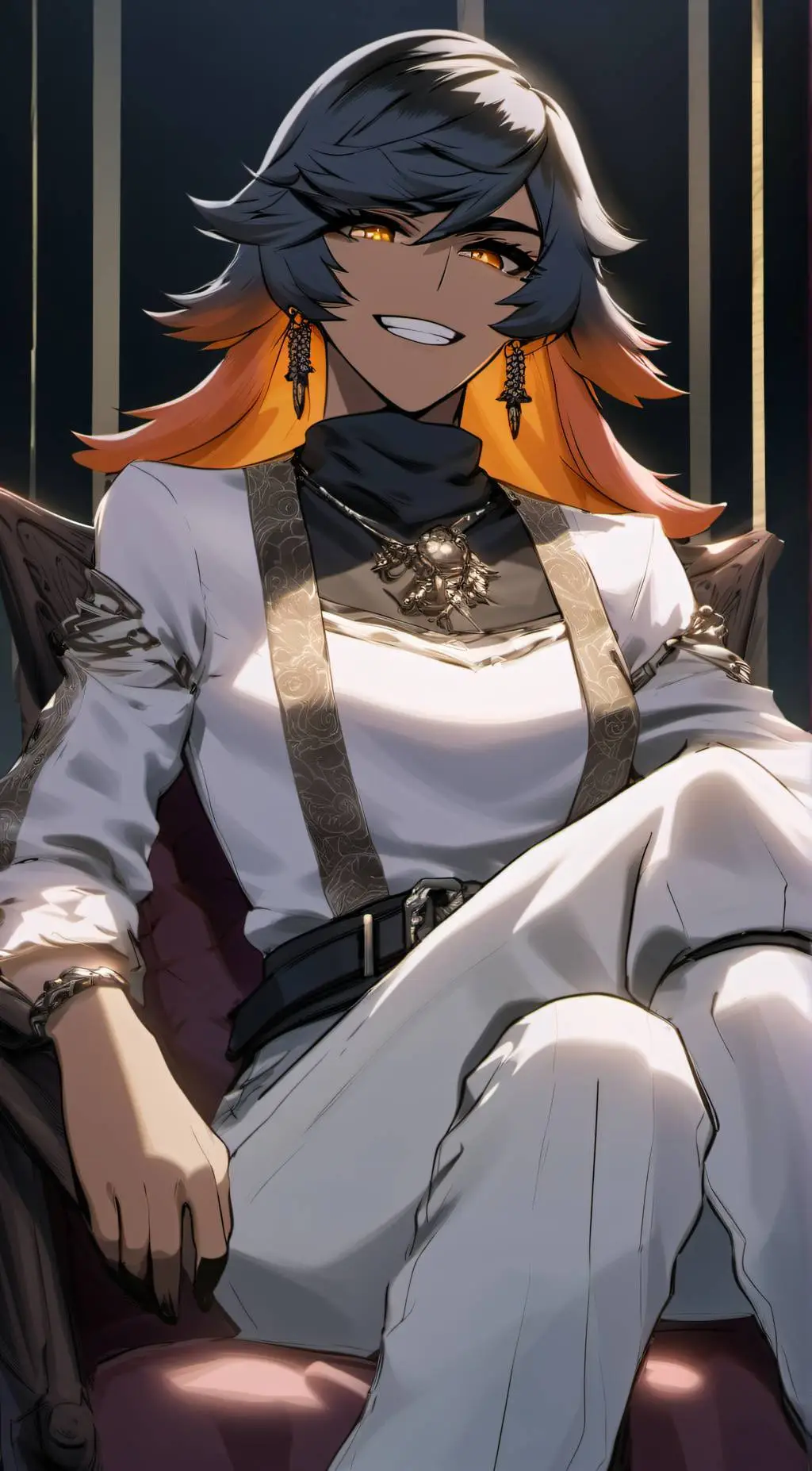 ai character: Rosè caprihart background