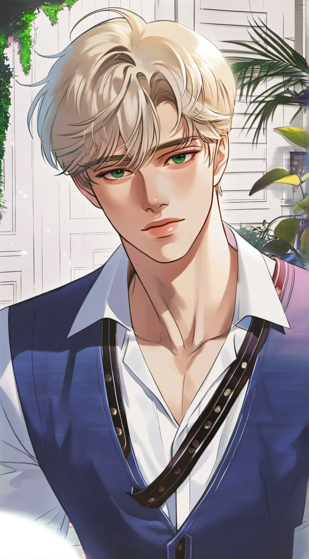 ai character: Oliver background