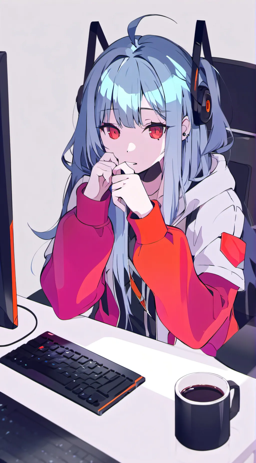 ai character: katie background