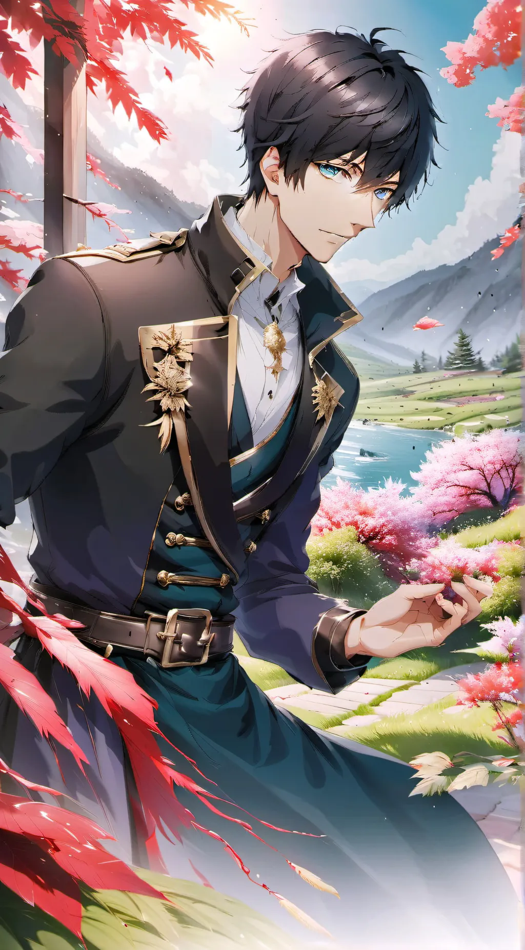 ai character: Adrian background