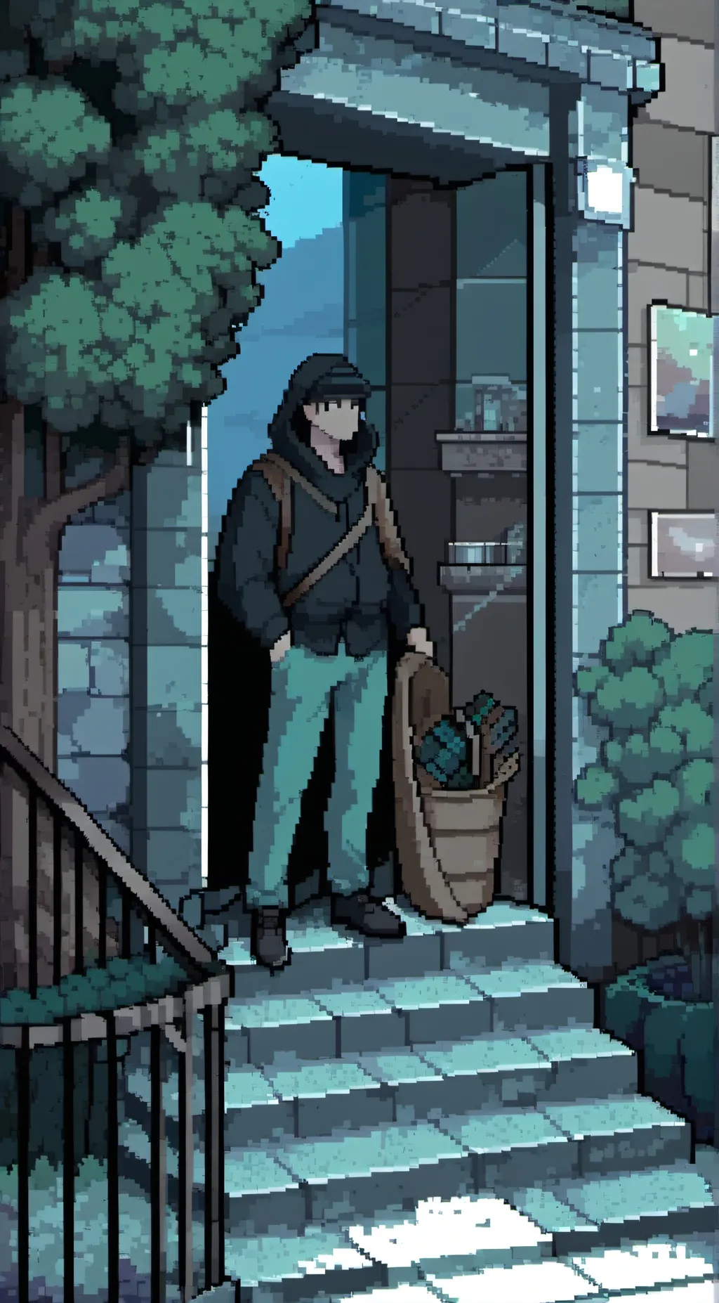 ai character: life narrator background