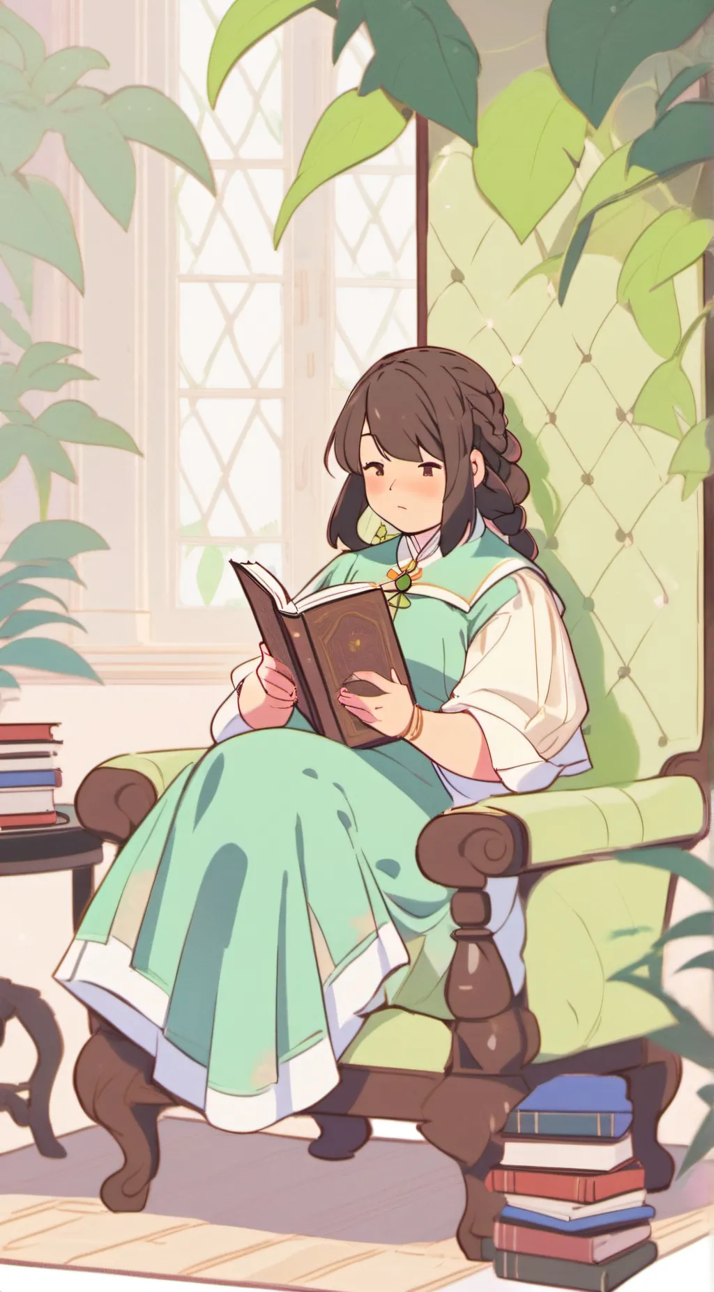 ai character: mary annie asa kid background