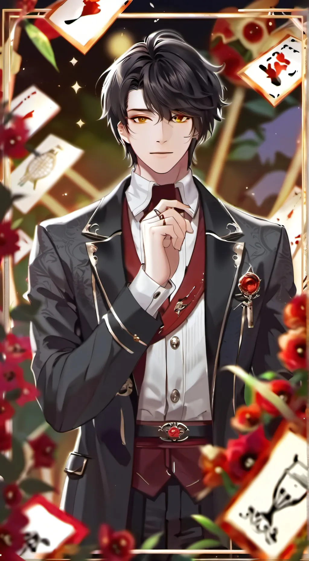 ai character: Marcus  background