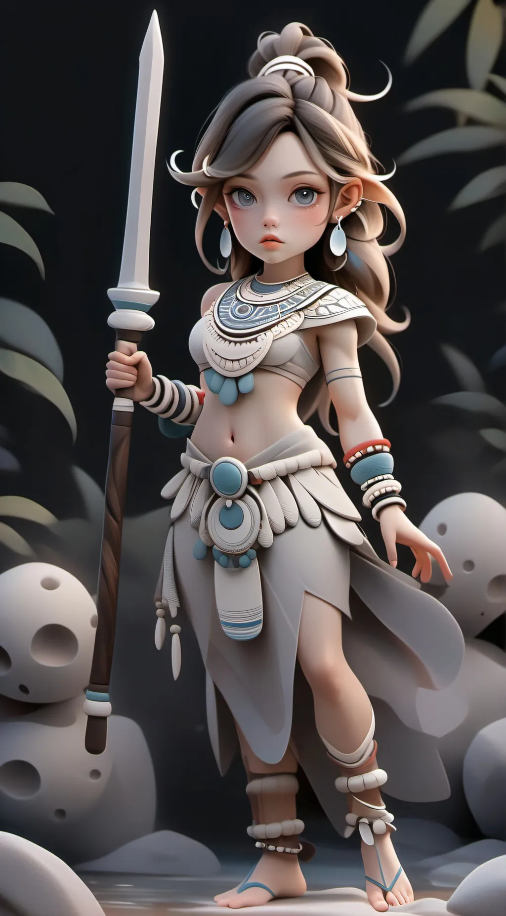 ai character: Nessandra background