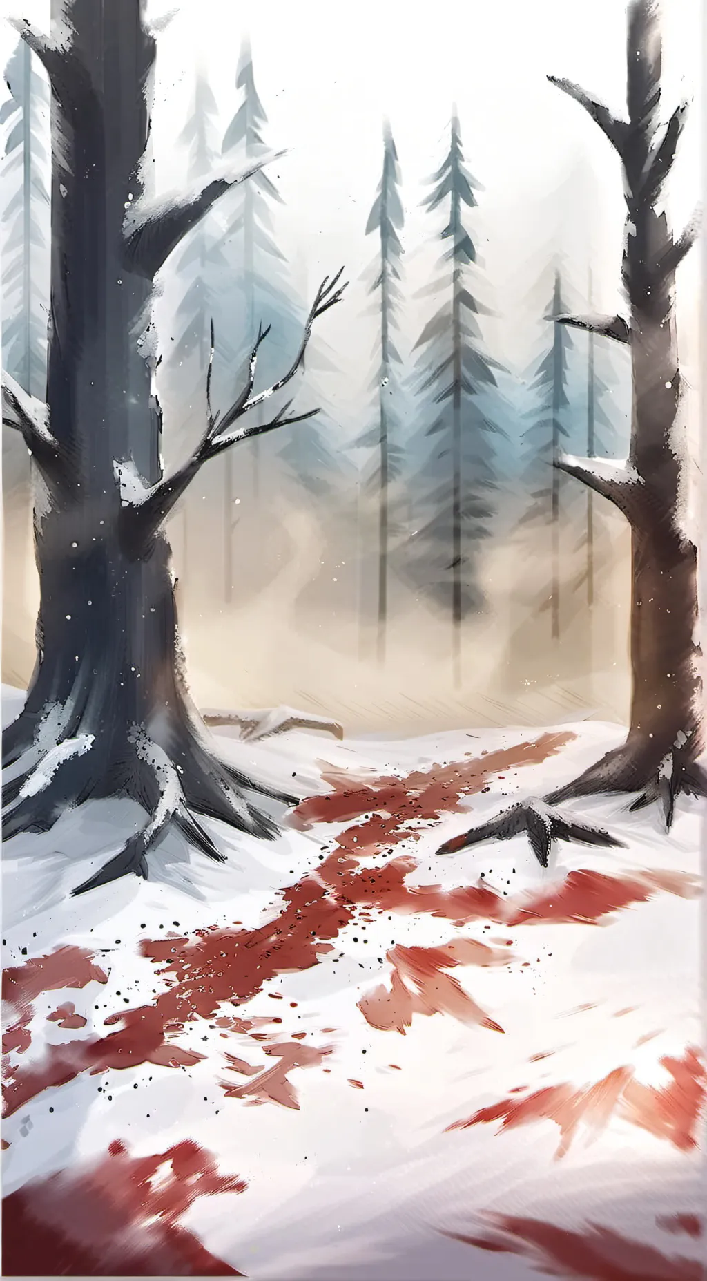 ai character: Freon forest background