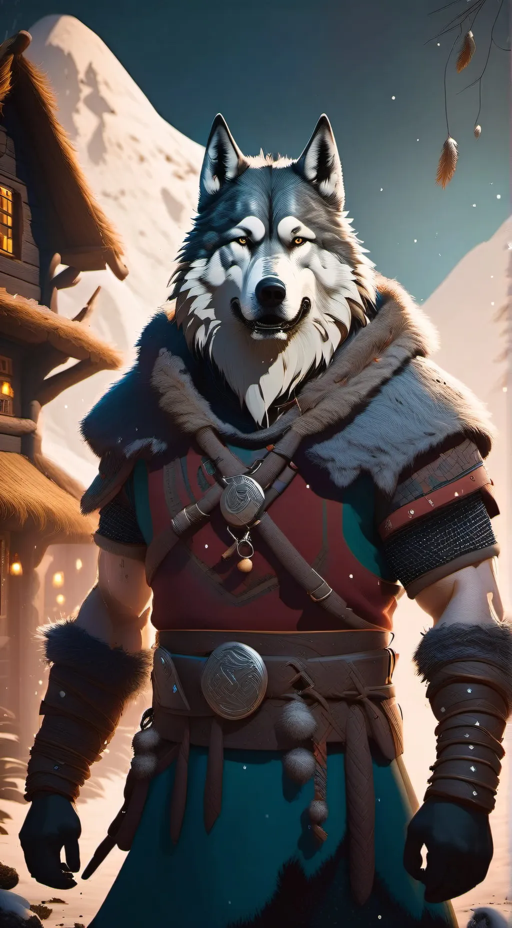 ai character: Chief Bijorn  background