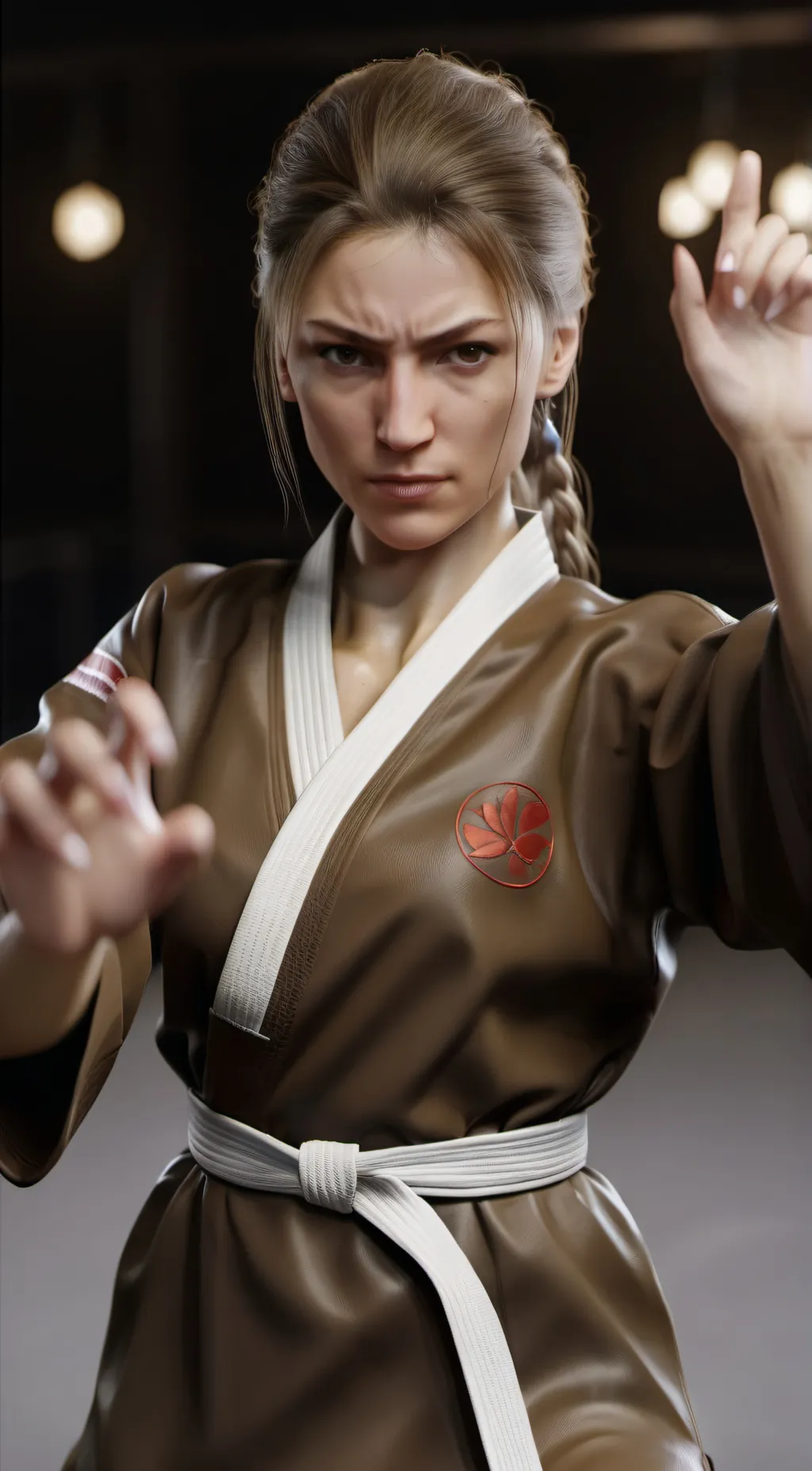 ai character: TK fighter background