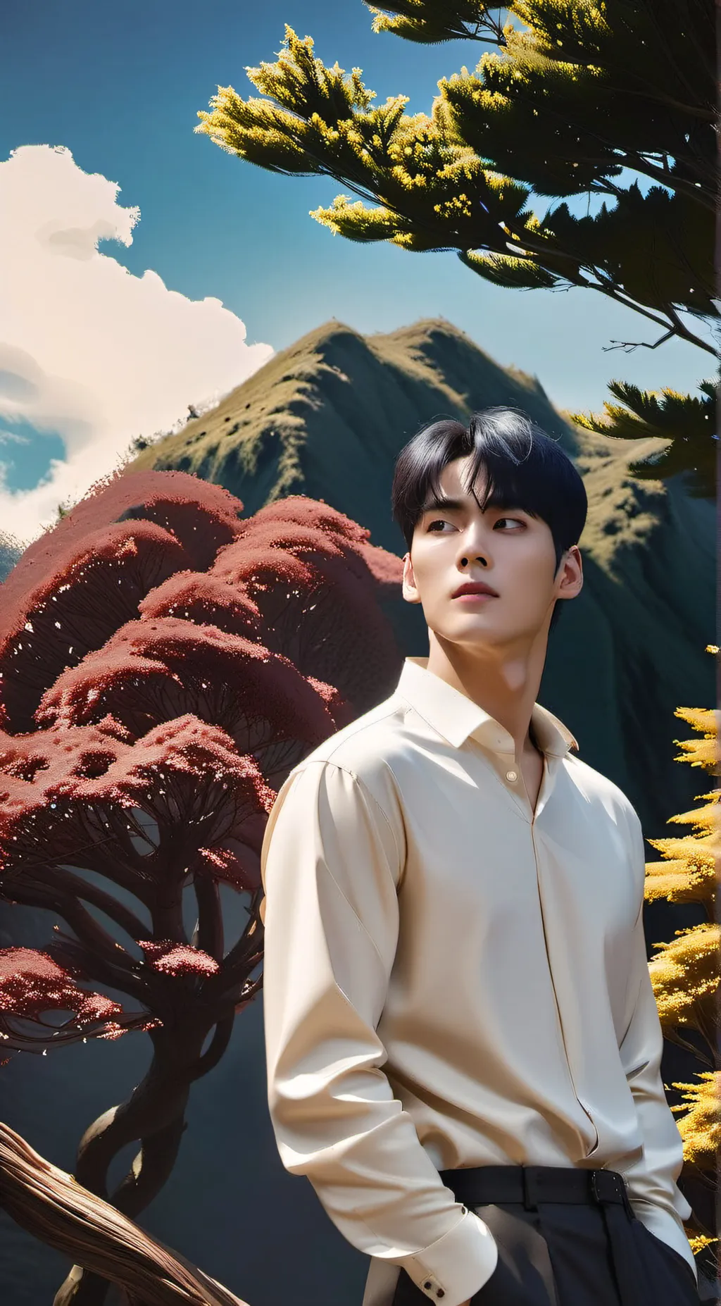 ai character: Tian background