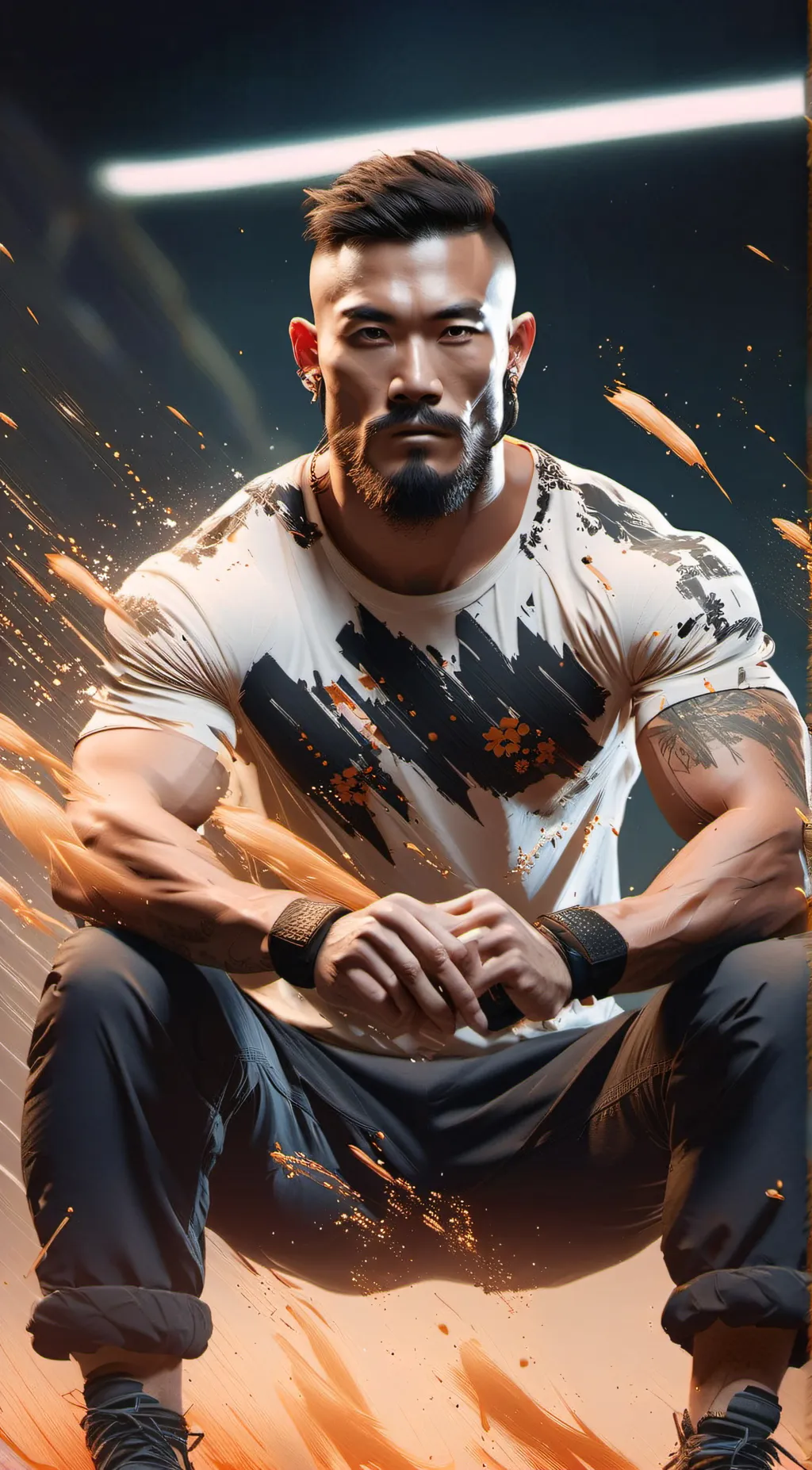 ai character: Master Dan background