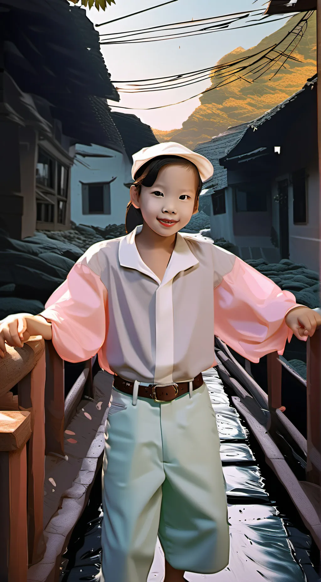 ai character: WONG YUEK CHING background
