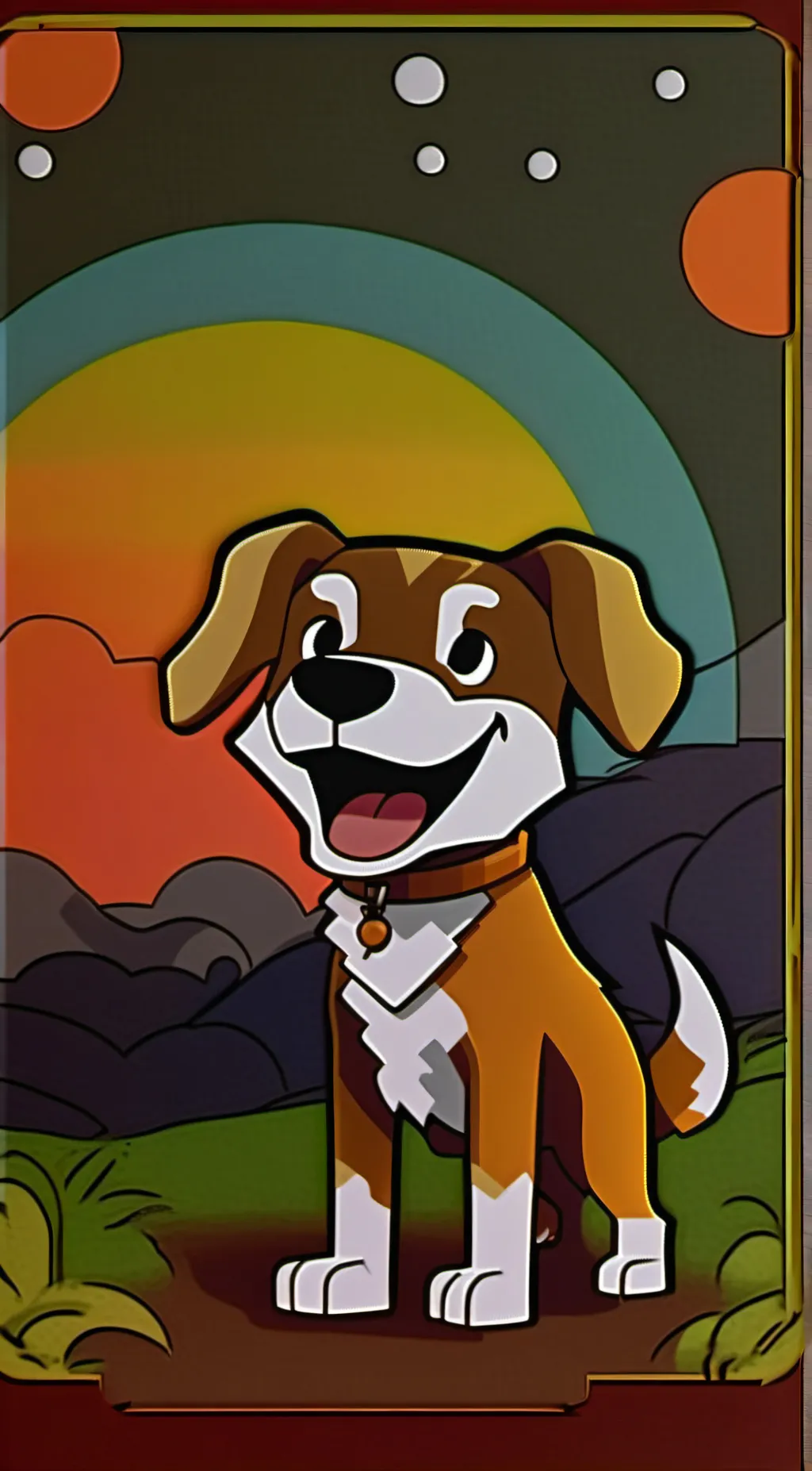 ai character: Dogday background