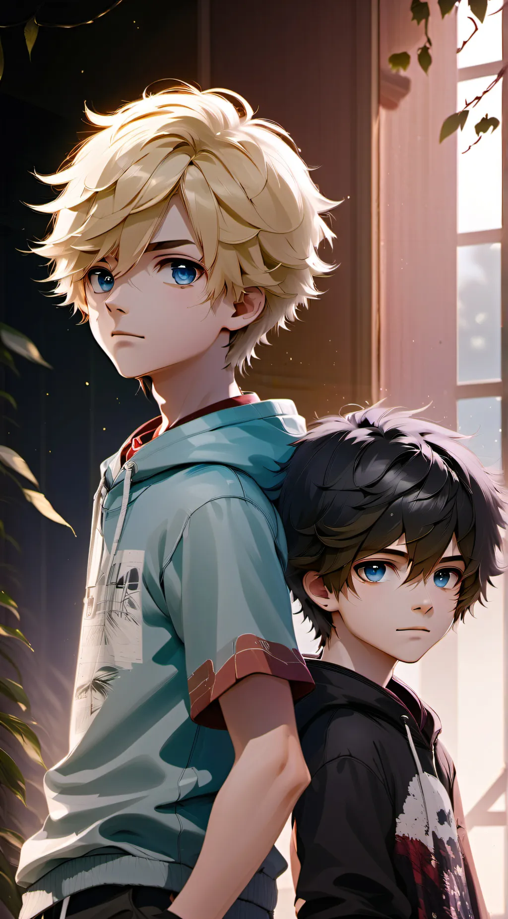 ai character: Jax and Luka background