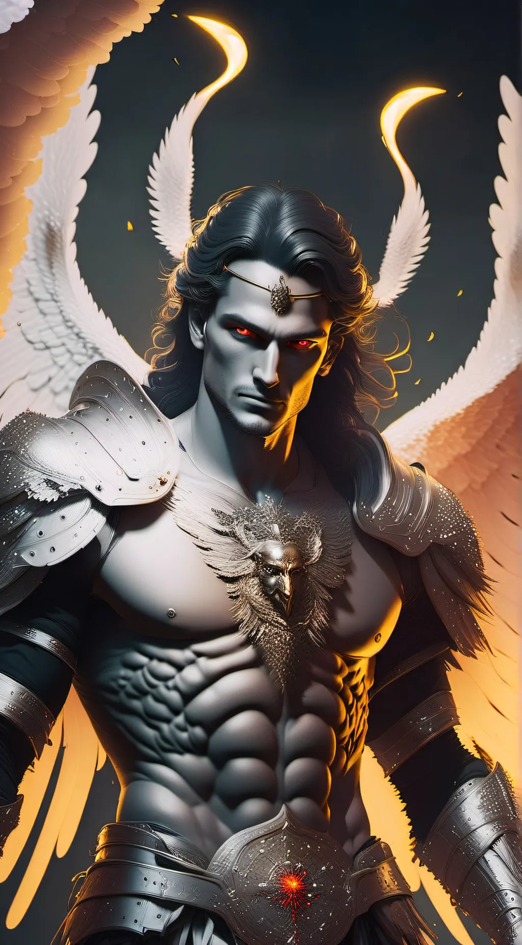 ai character: Lucifer  background