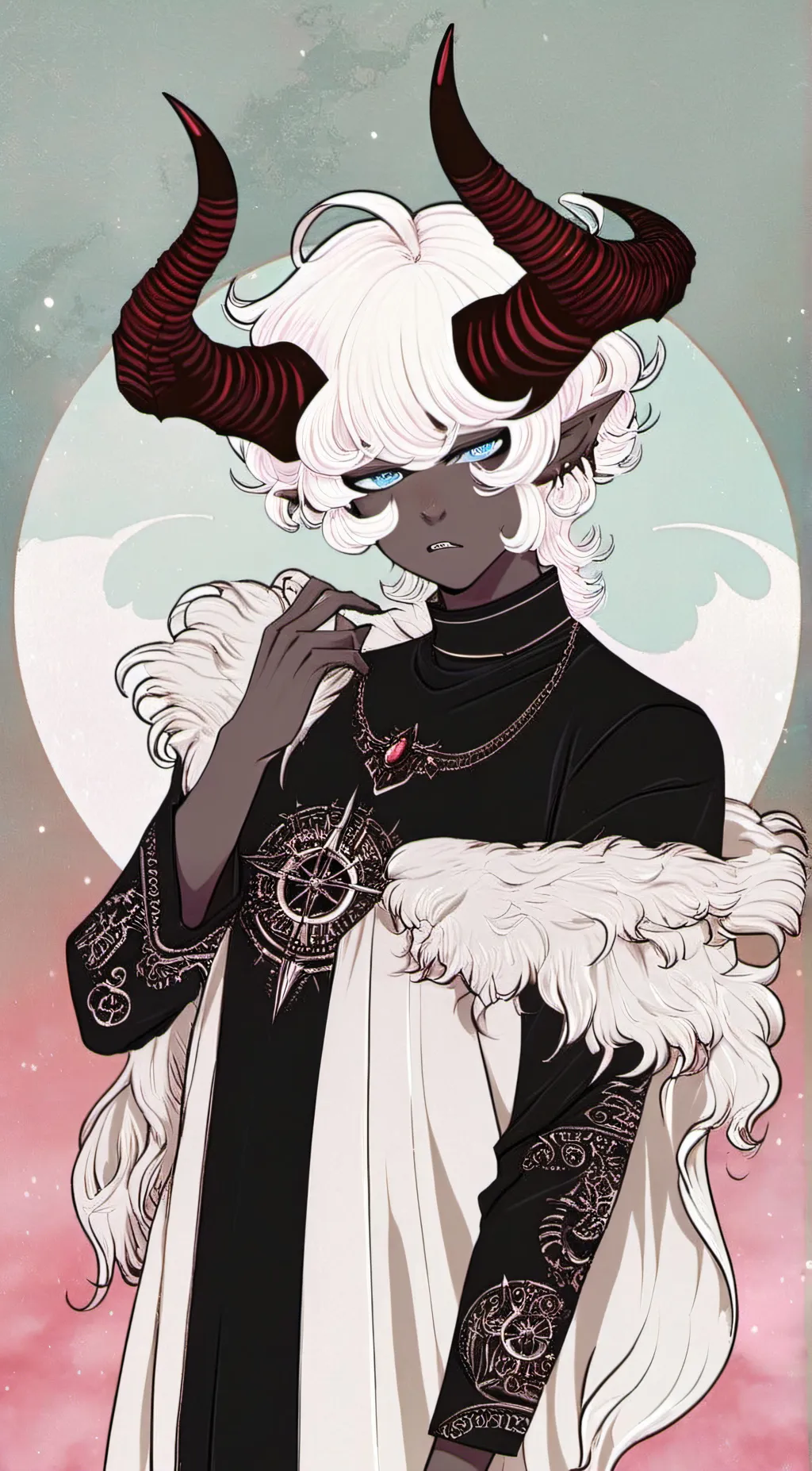 ai character: Demon Advisor background