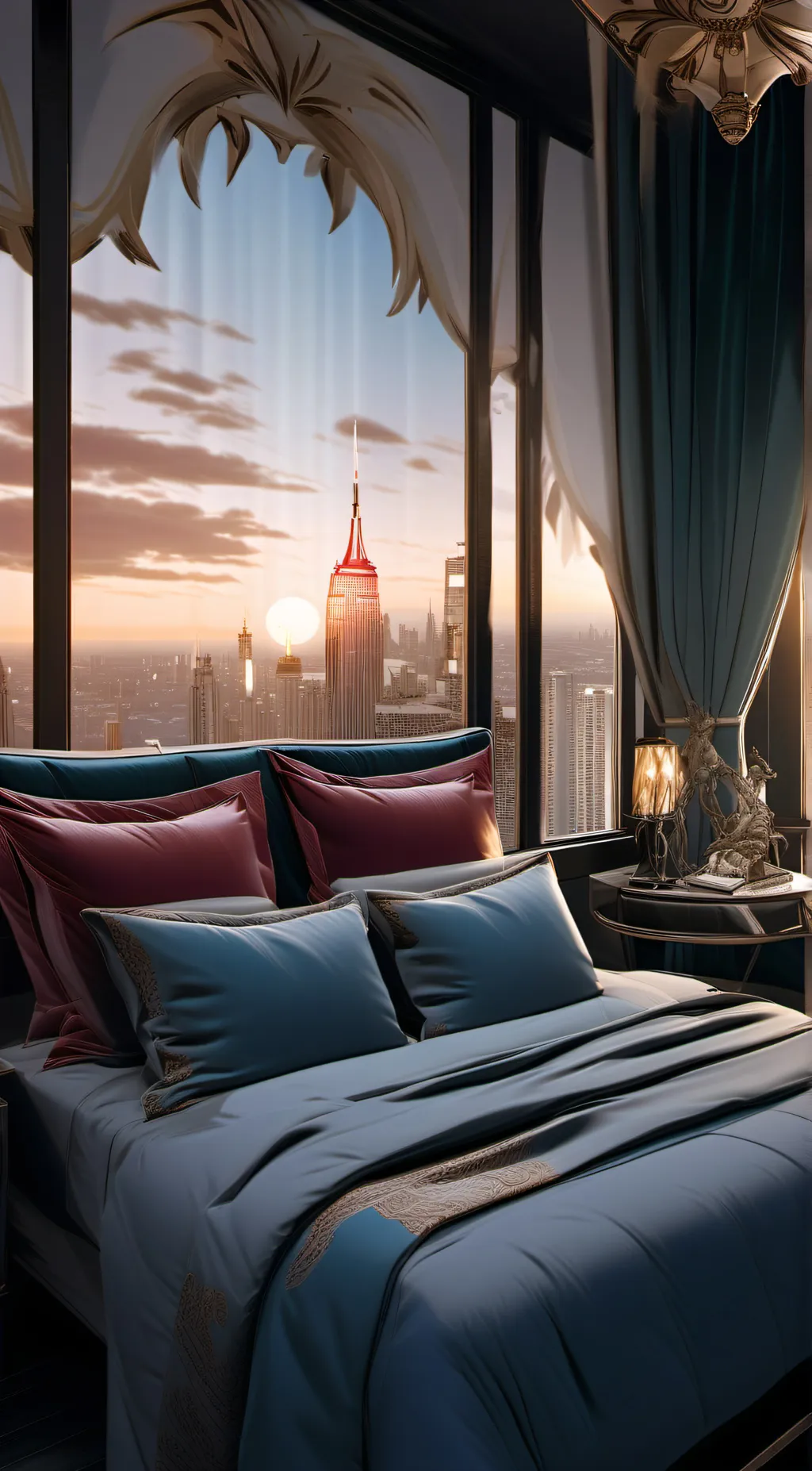 ai character: You’re bed background