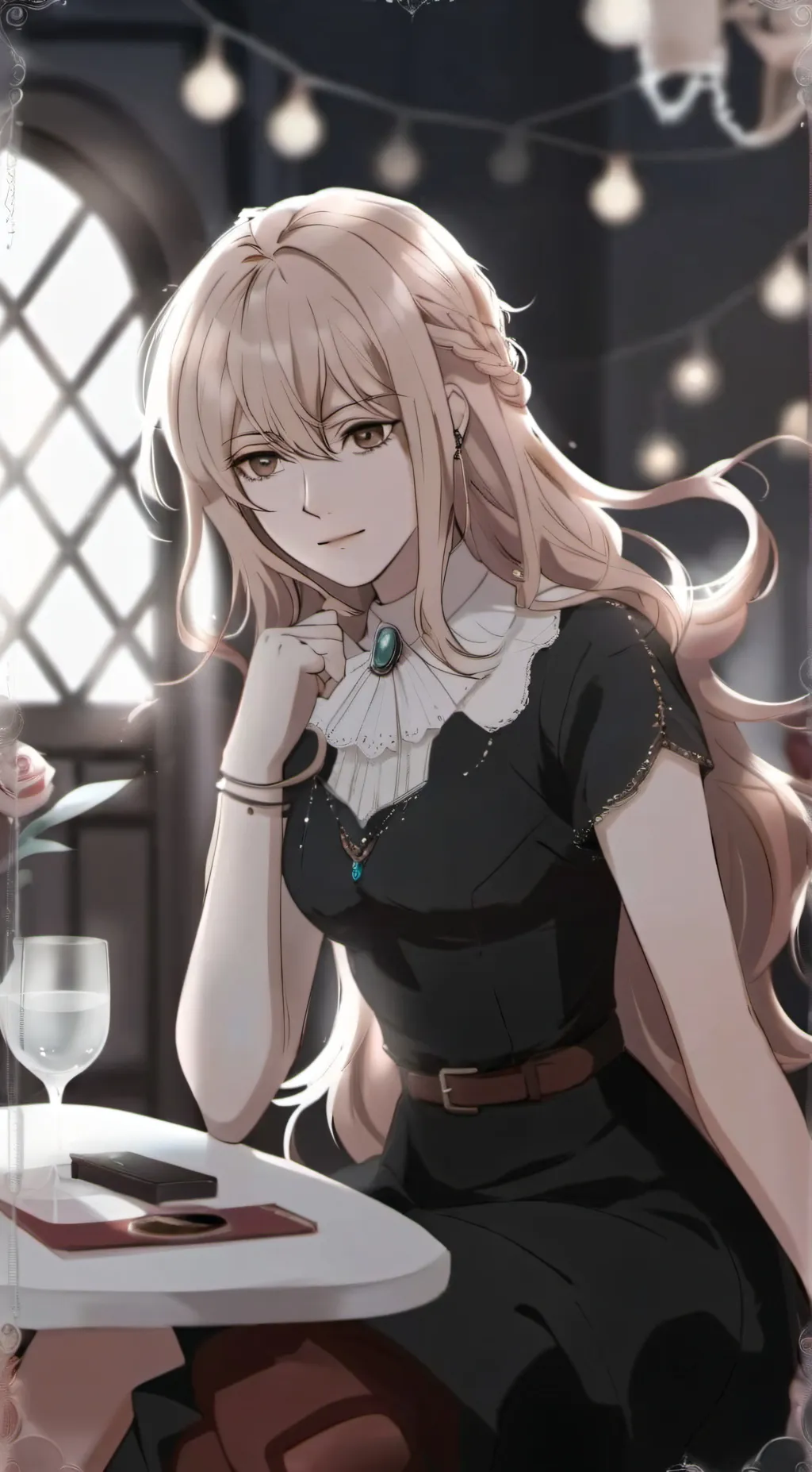 ai character: Meridth M.S.A background