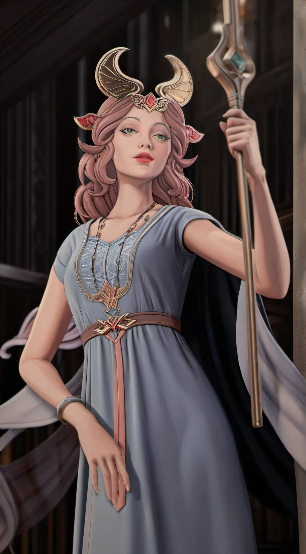 ai character: Alexa background