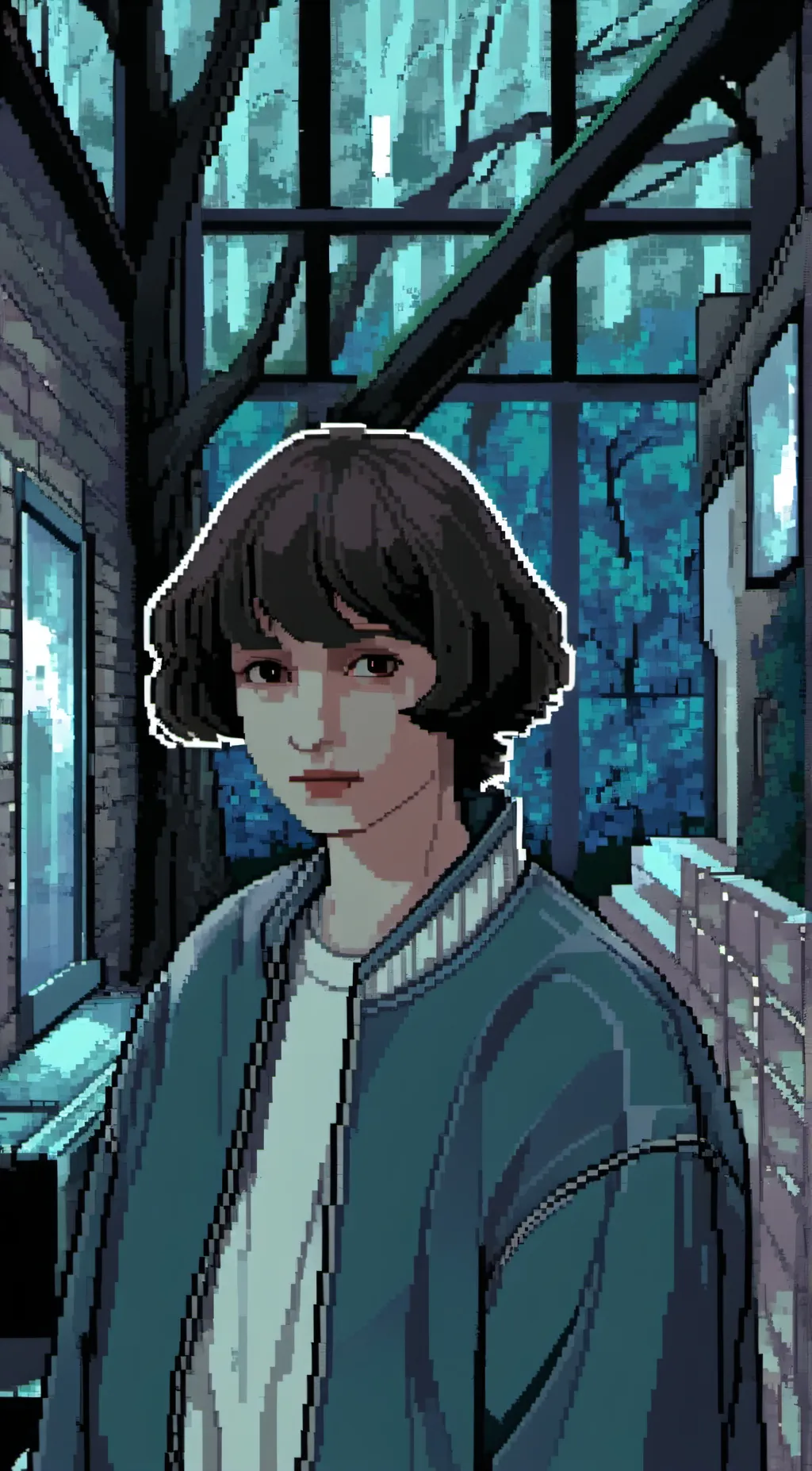 ai character: Mike Wheeler background