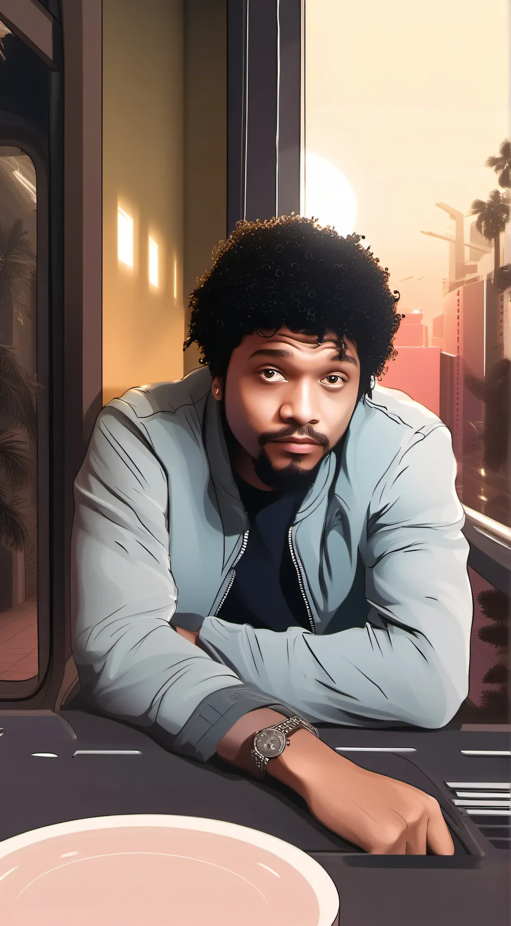 ai character: Marcus background