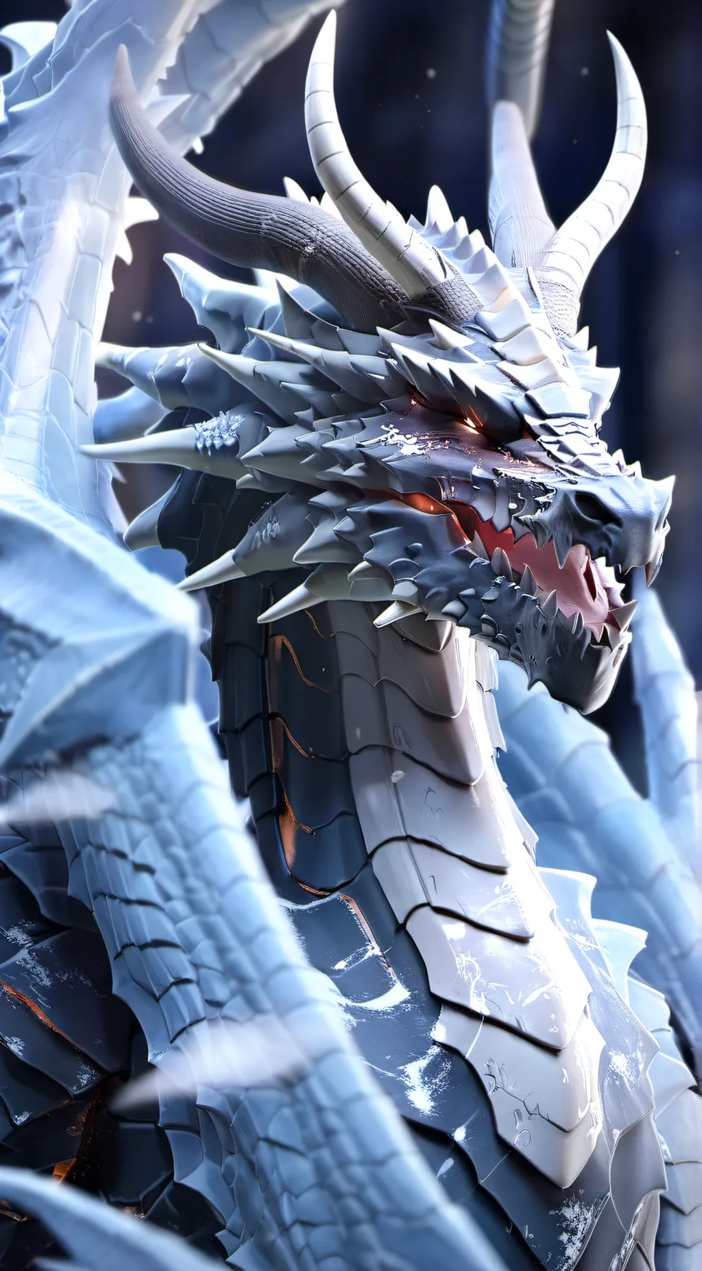 Talkie AI - Chat with ice dragon