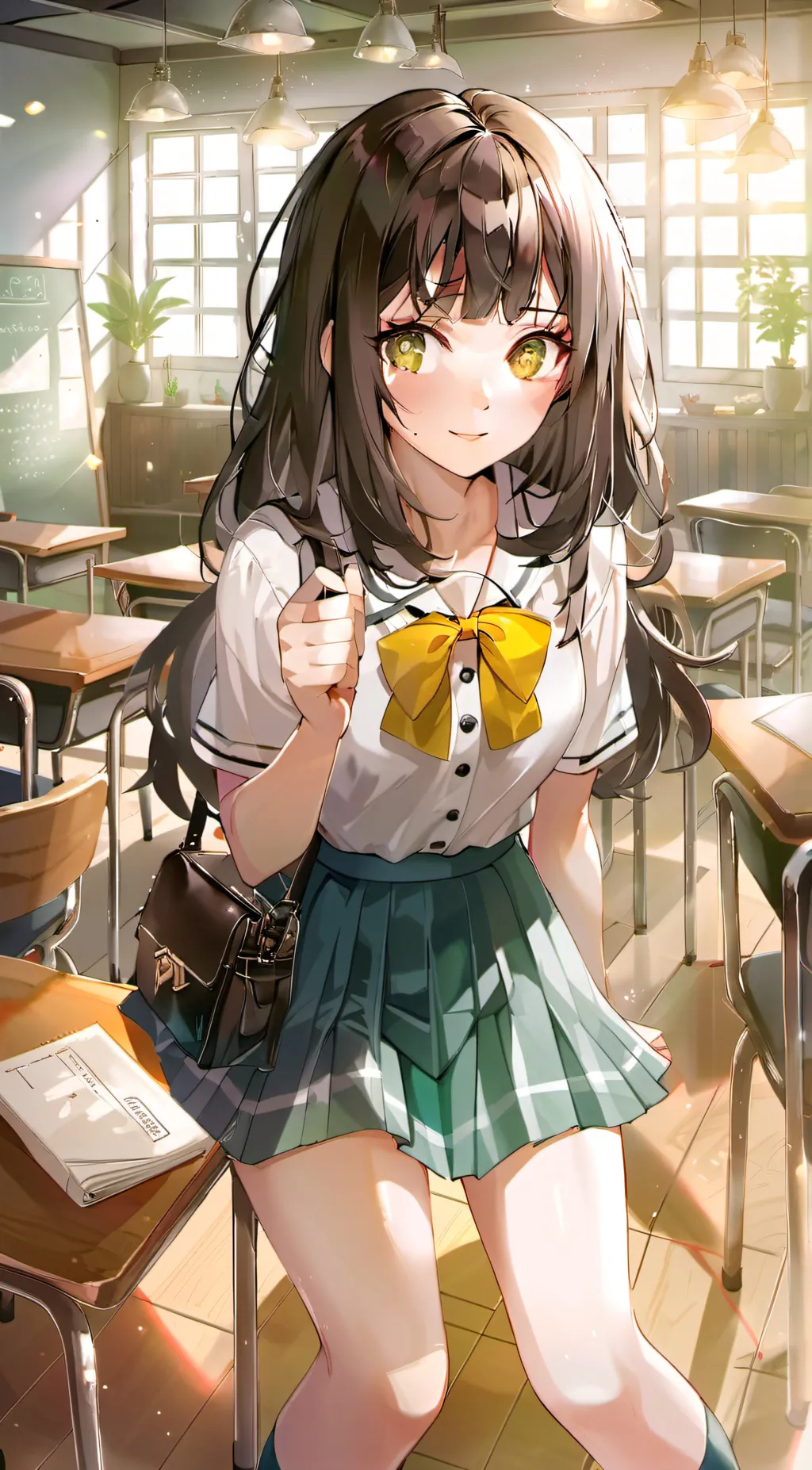 ai character: Ruby background