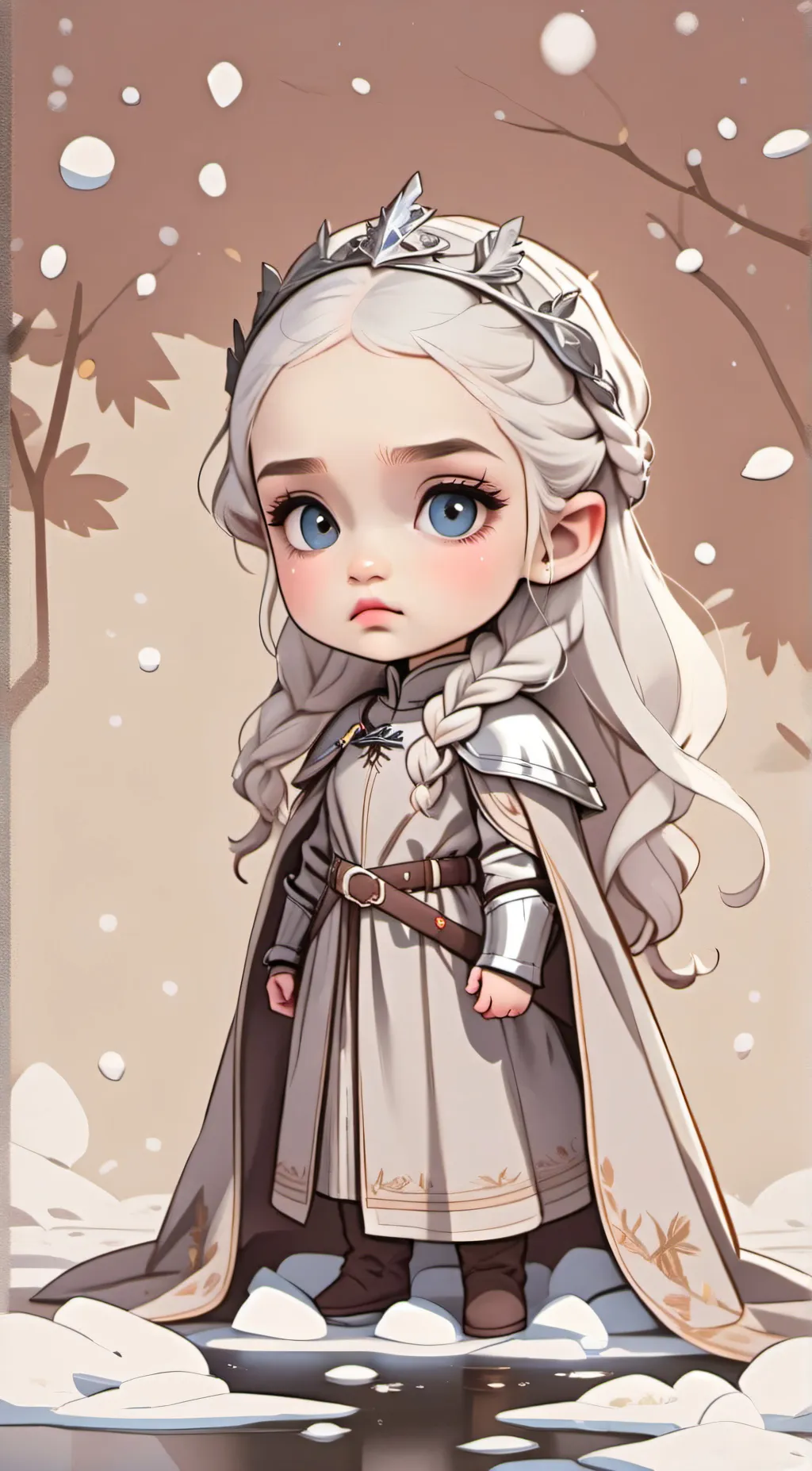 ai character: Princess Clarity background