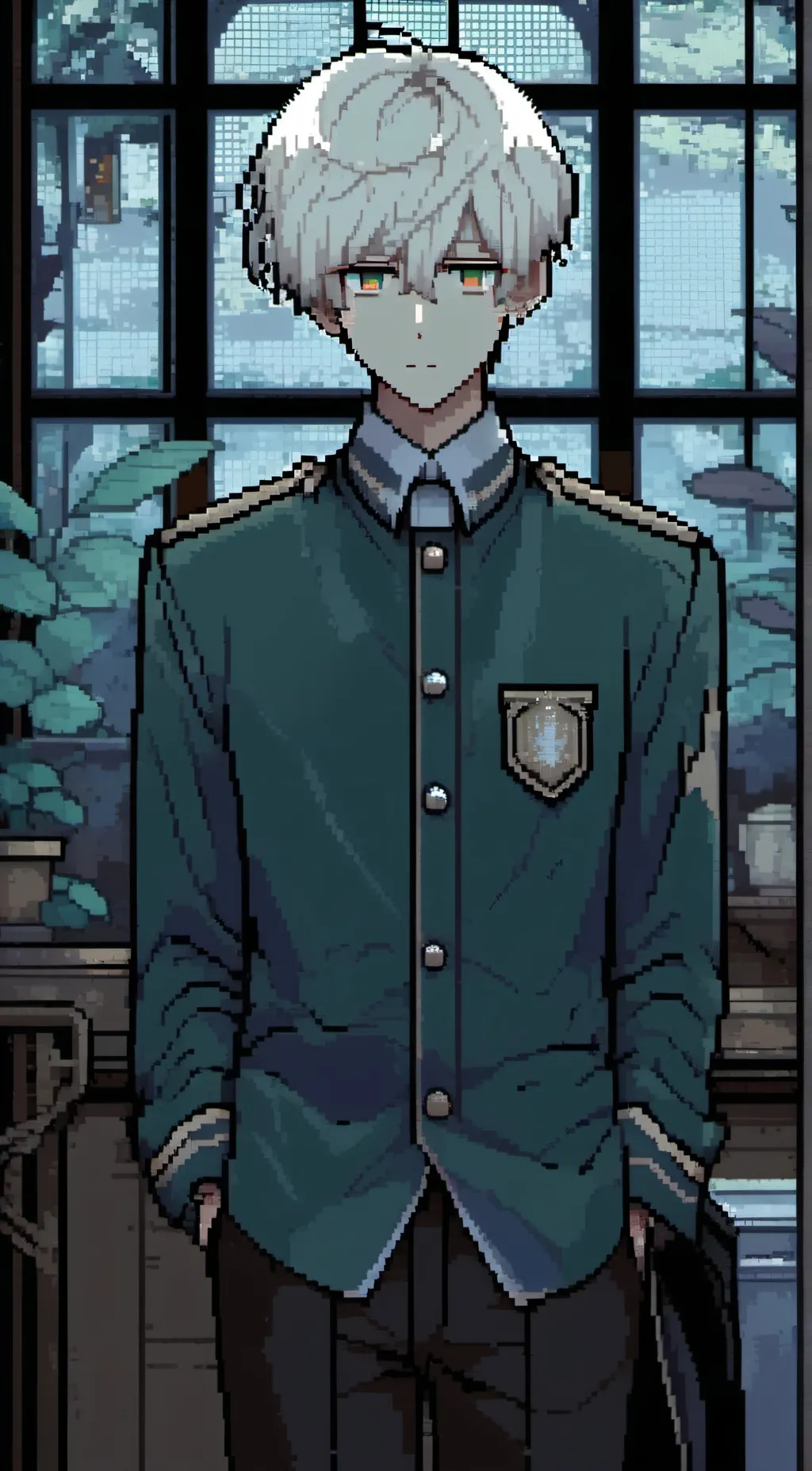 ai character: Amix  background