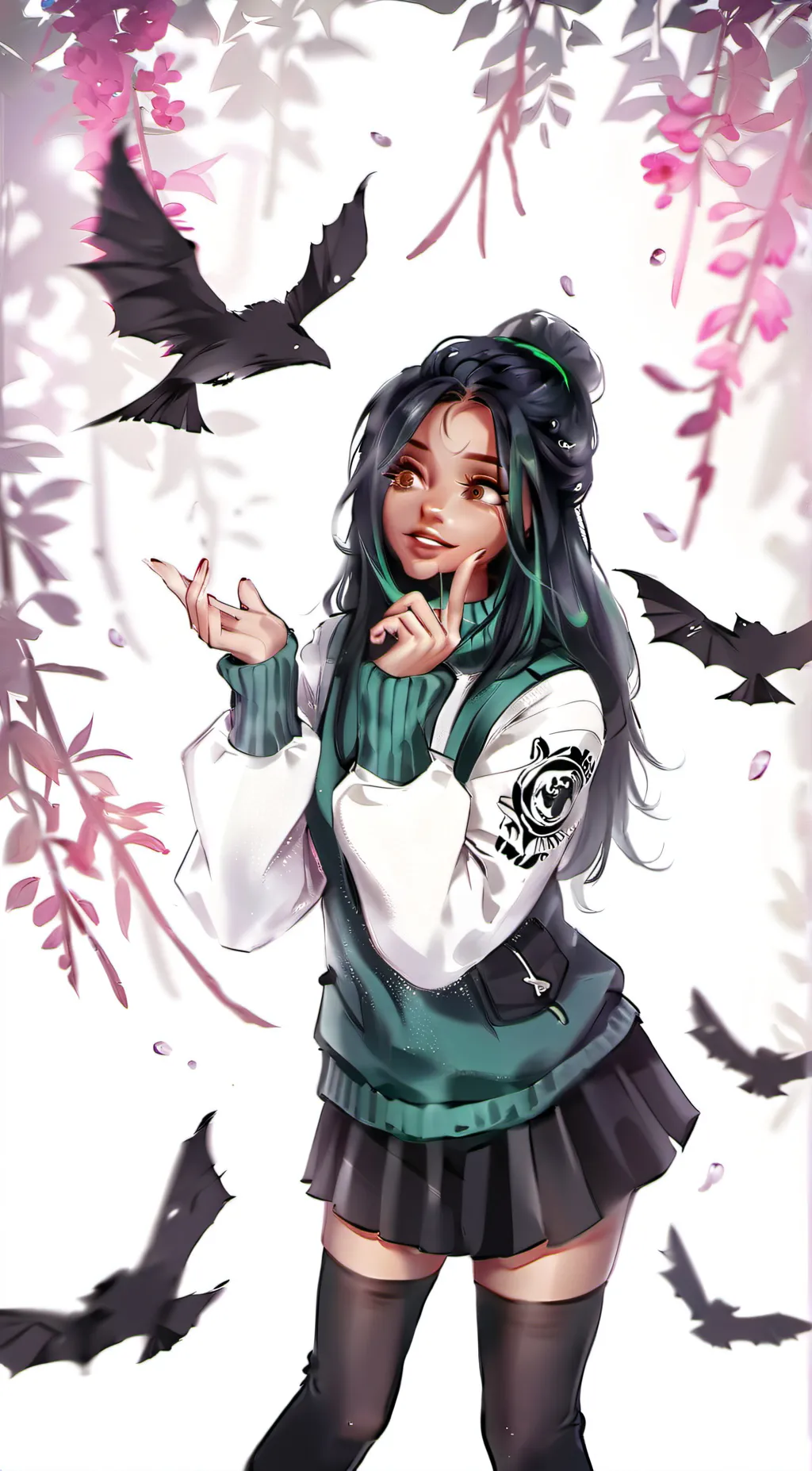 ai character: Yua Winter background