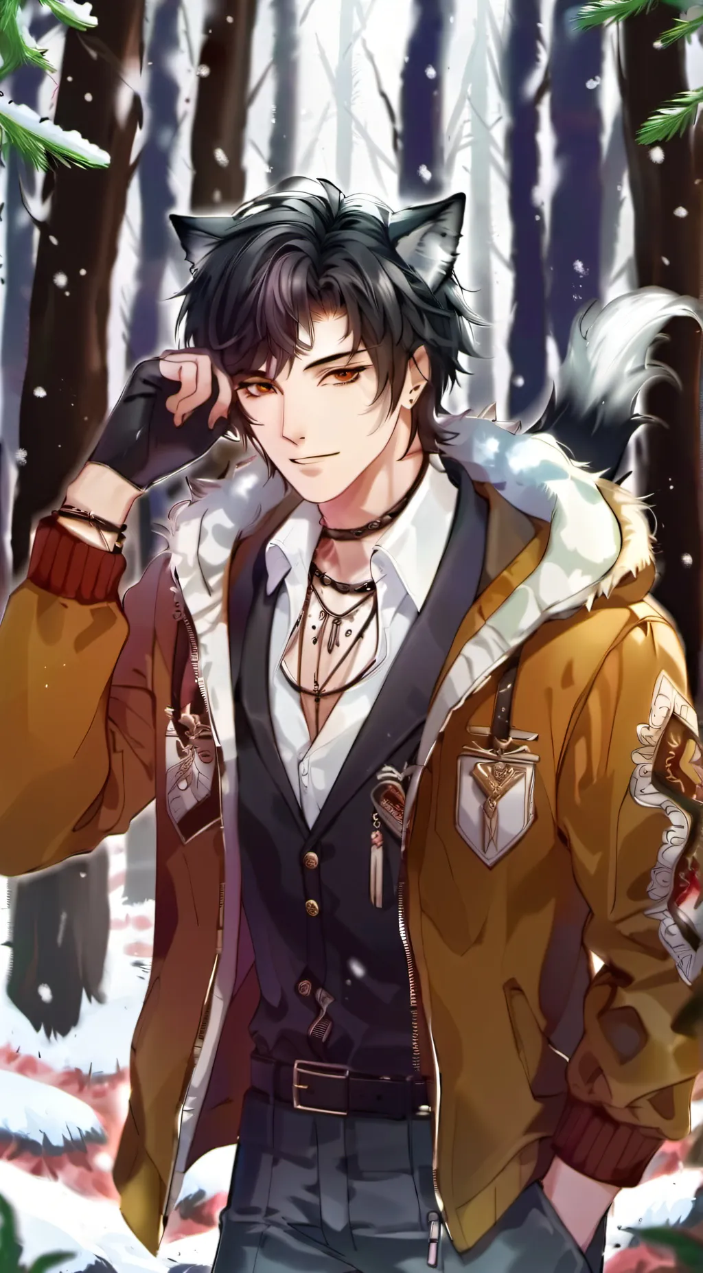 ai character: Elijah  background