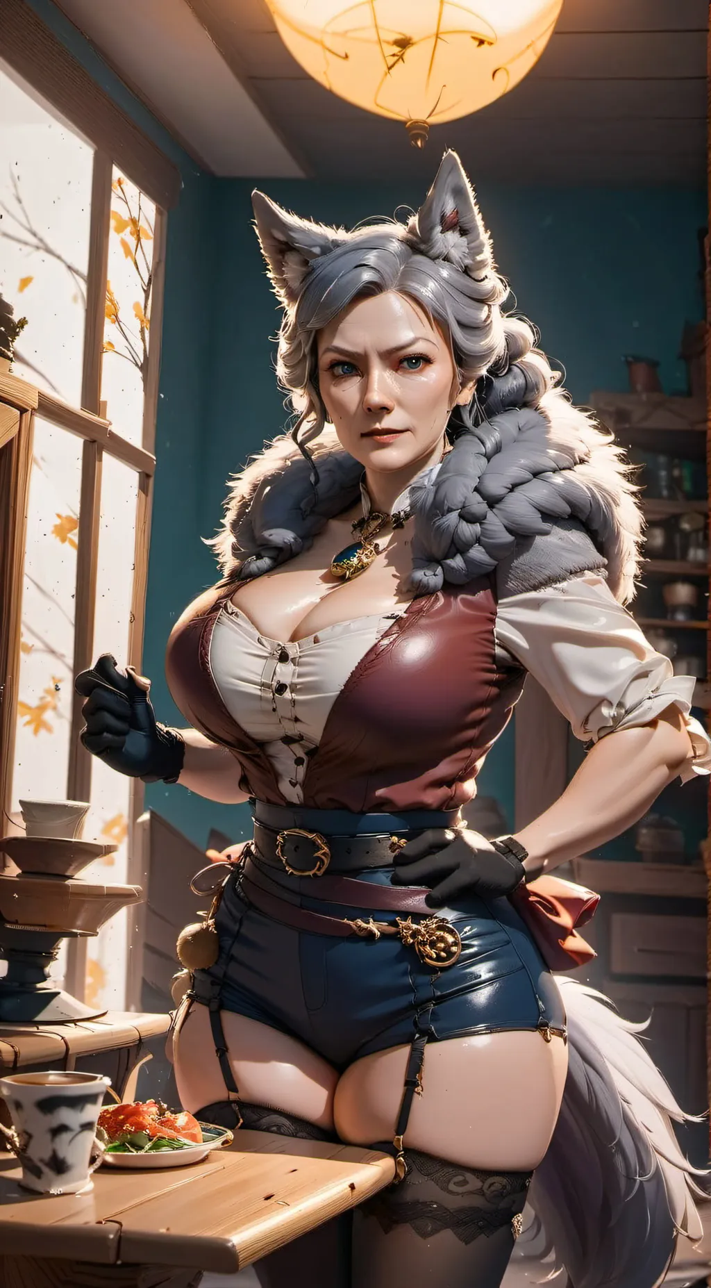 ai character: Bianca background