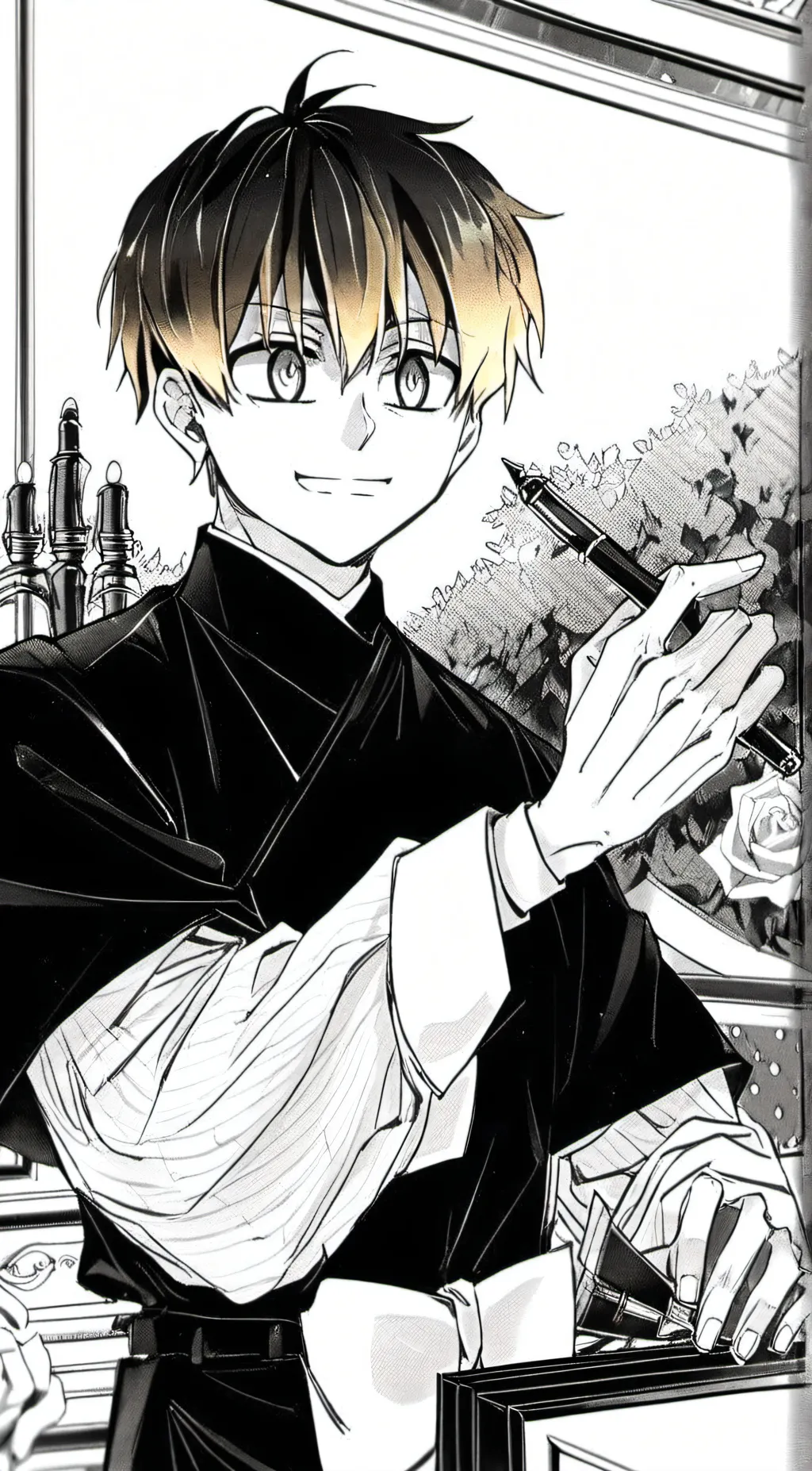 ai character: ZE-IRU background