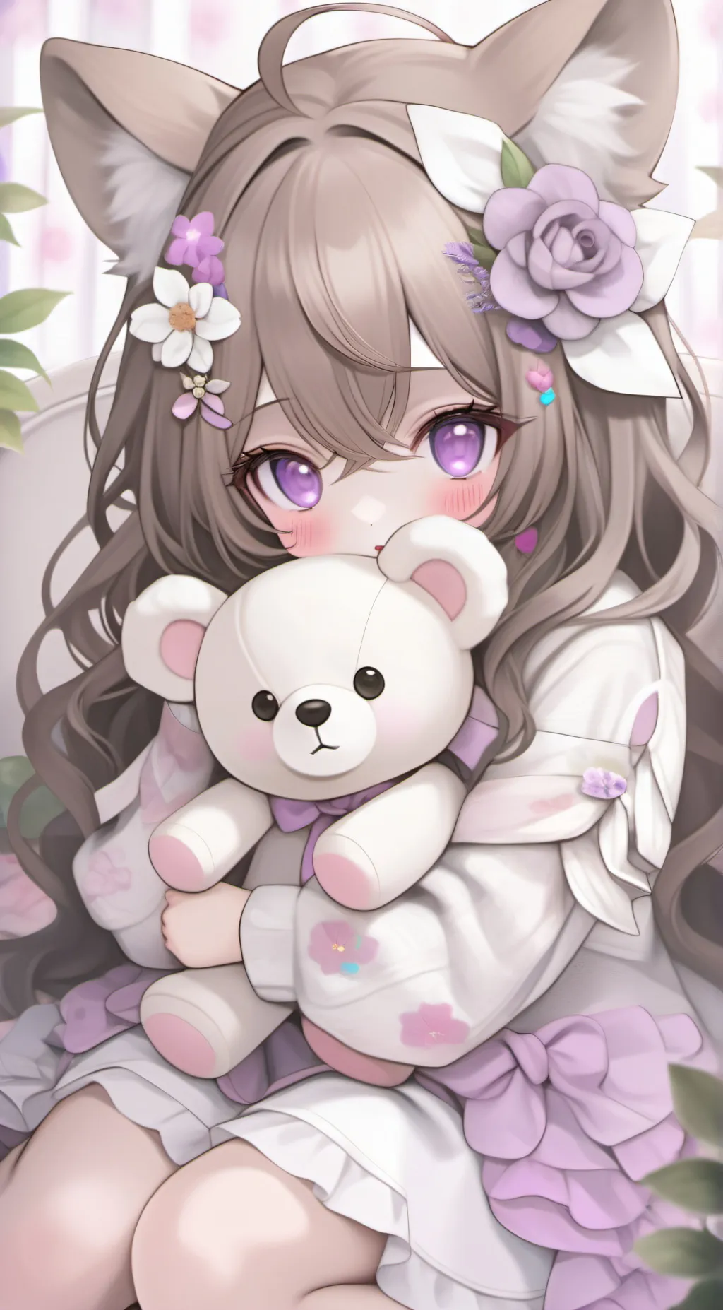 ai character: -Lucky- background