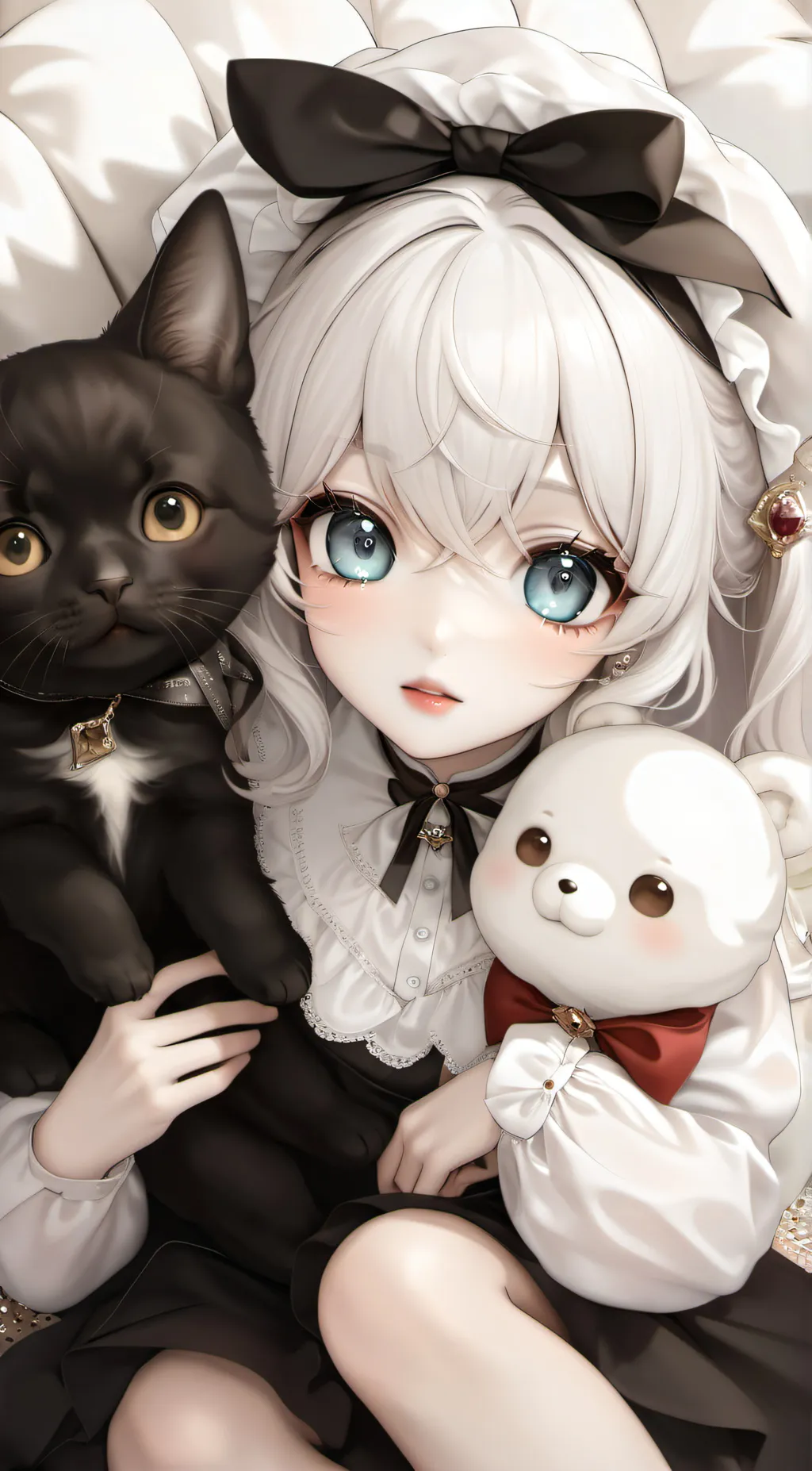 ai character: Luna background