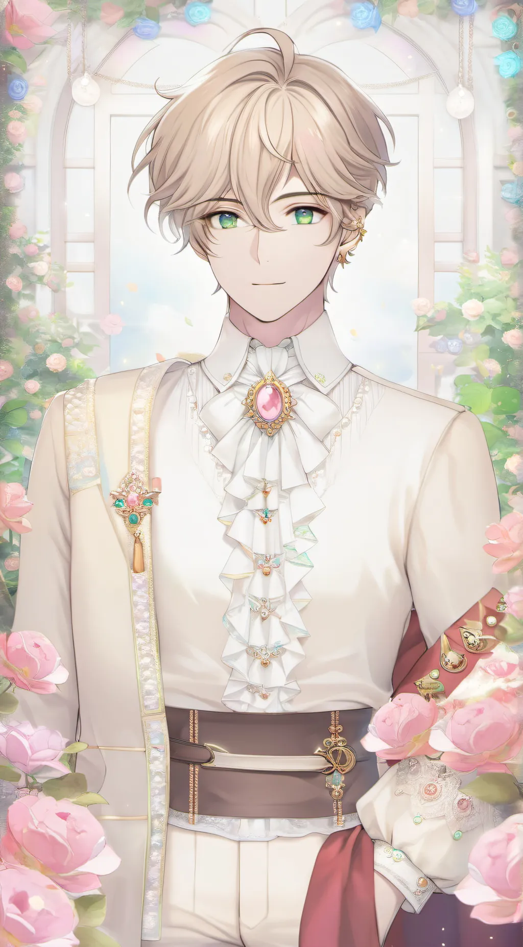 ai character: luff background