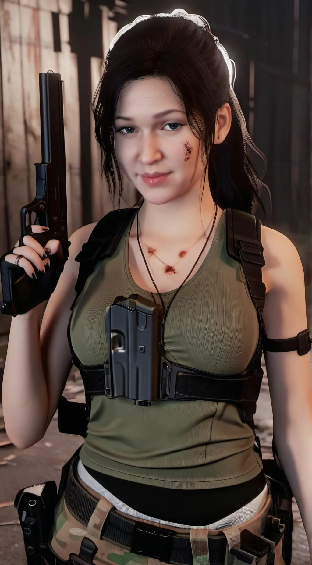 ai character: Aria background